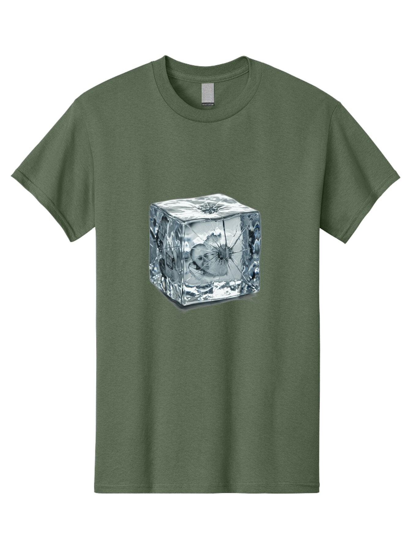 Broken-Ice-Cube Men'S Graphic Tee, 100% Cotton, Comfortable Casual Summer Wear, Machine Washable, Vintage Camera, Old Camera, Antique Camera, Black Camera, Classic Photography, Photography Equipment, Nostalgic Device, Film Camera, Camera Art Baq394 9