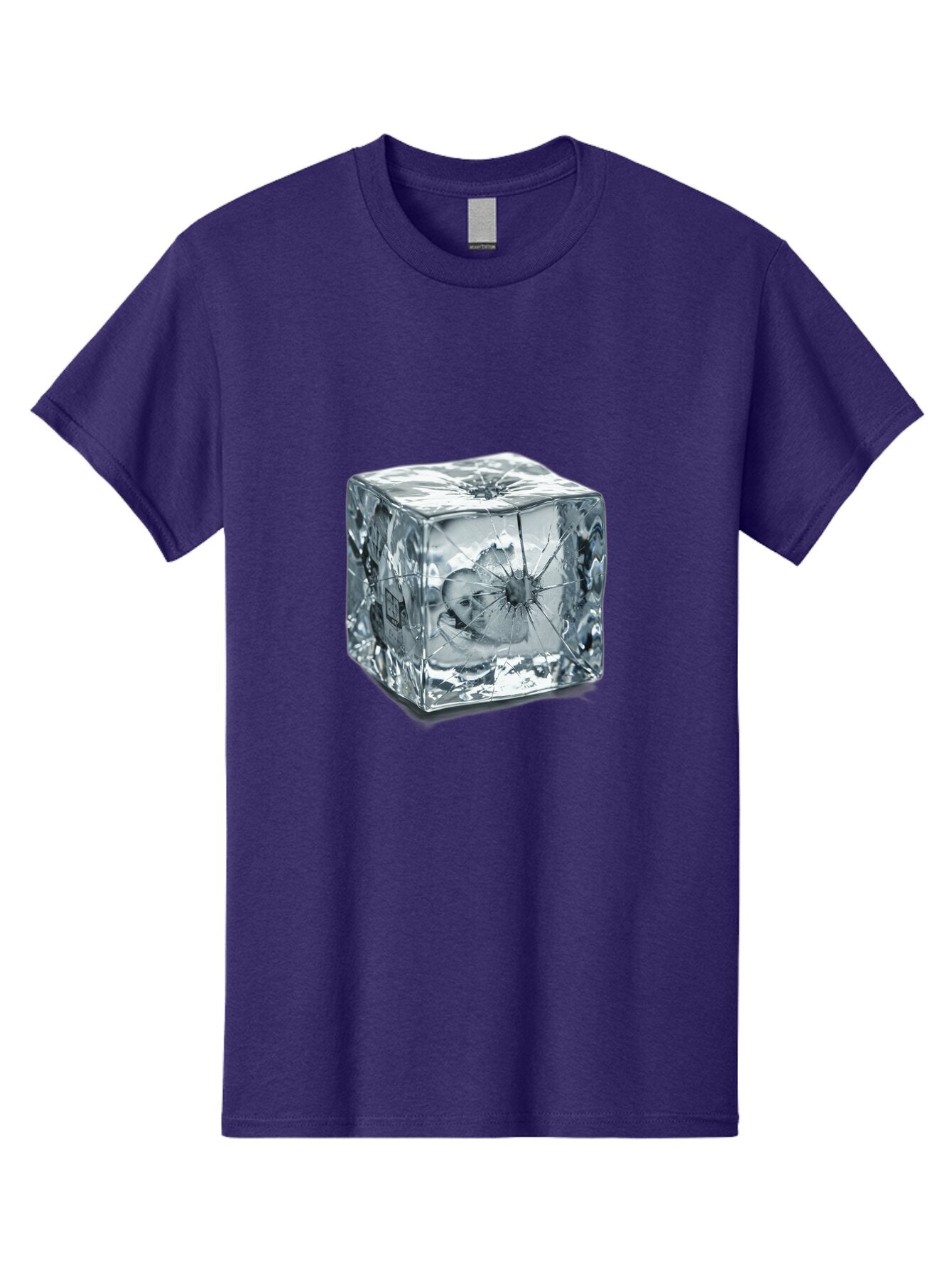 Broken-Ice-Cube Men'S Graphic Tee, 100% Cotton, Comfortable Casual Summer Wear, Machine Washable, Vintage Camera, Old Camera, Antique Camera, Black Camera, Classic Photography, Photography Equipment, Nostalgic Device, Film Camera, Camera Art Baq394 13