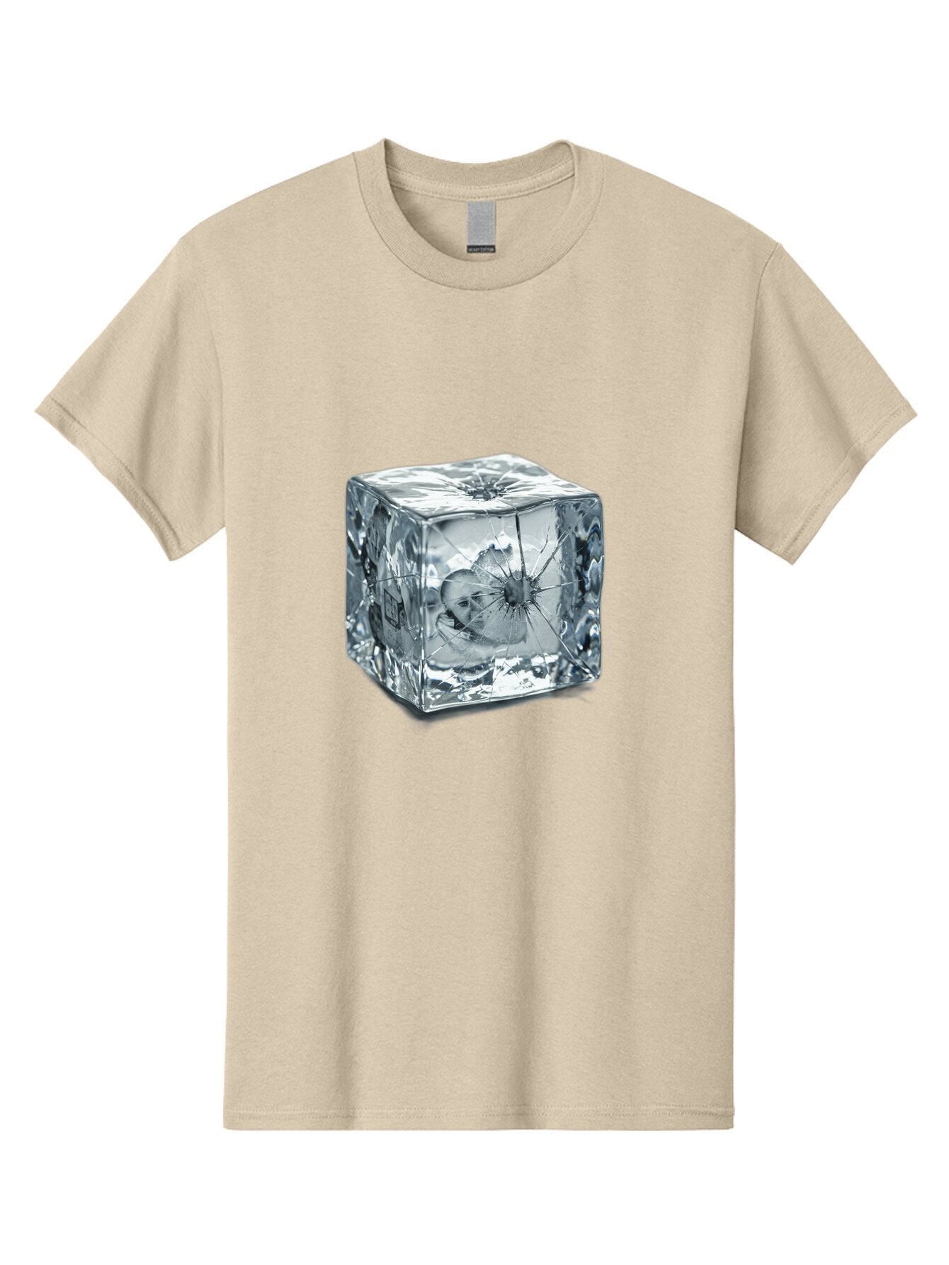 Broken-Ice-Cube Men'S Graphic Tee, 100% Cotton, Comfortable Casual Summer Wear, Machine Washable, Vintage Camera, Old Camera, Antique Camera, Black Camera, Classic Photography, Photography Equipment, Nostalgic Device, Film Camera, Camera Art Baq394 7