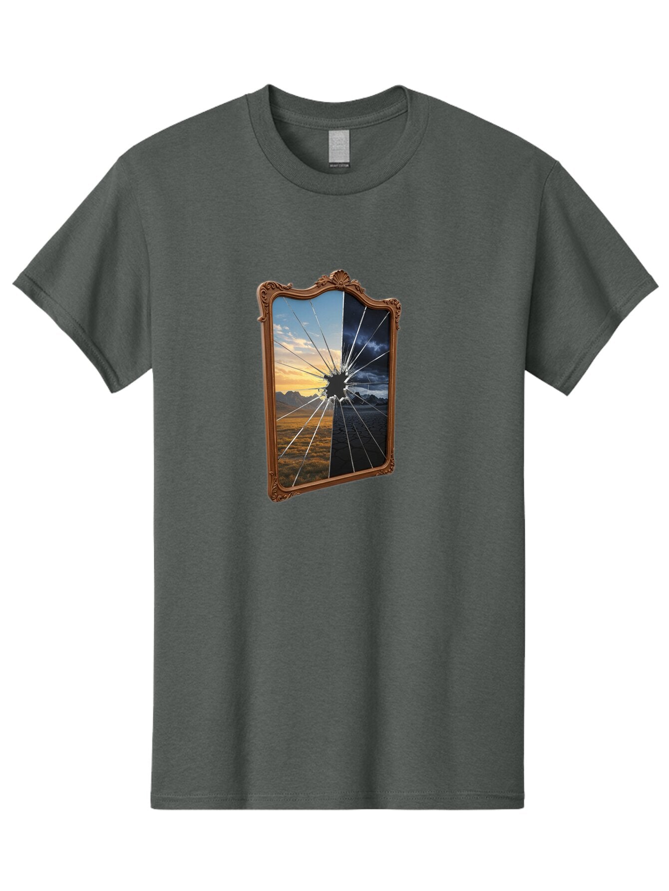 Broken-Mirror Men'S Graphic Tee, 100% Cotton, Comfortable Casual Summer Wear, Machine Washable, Vintage Camera, Old Camera, Antique Camera, Black Camera, Classic Photography, Photography Equipment, Nostalgic Device, Film Camera, Camera Art Baq395 8