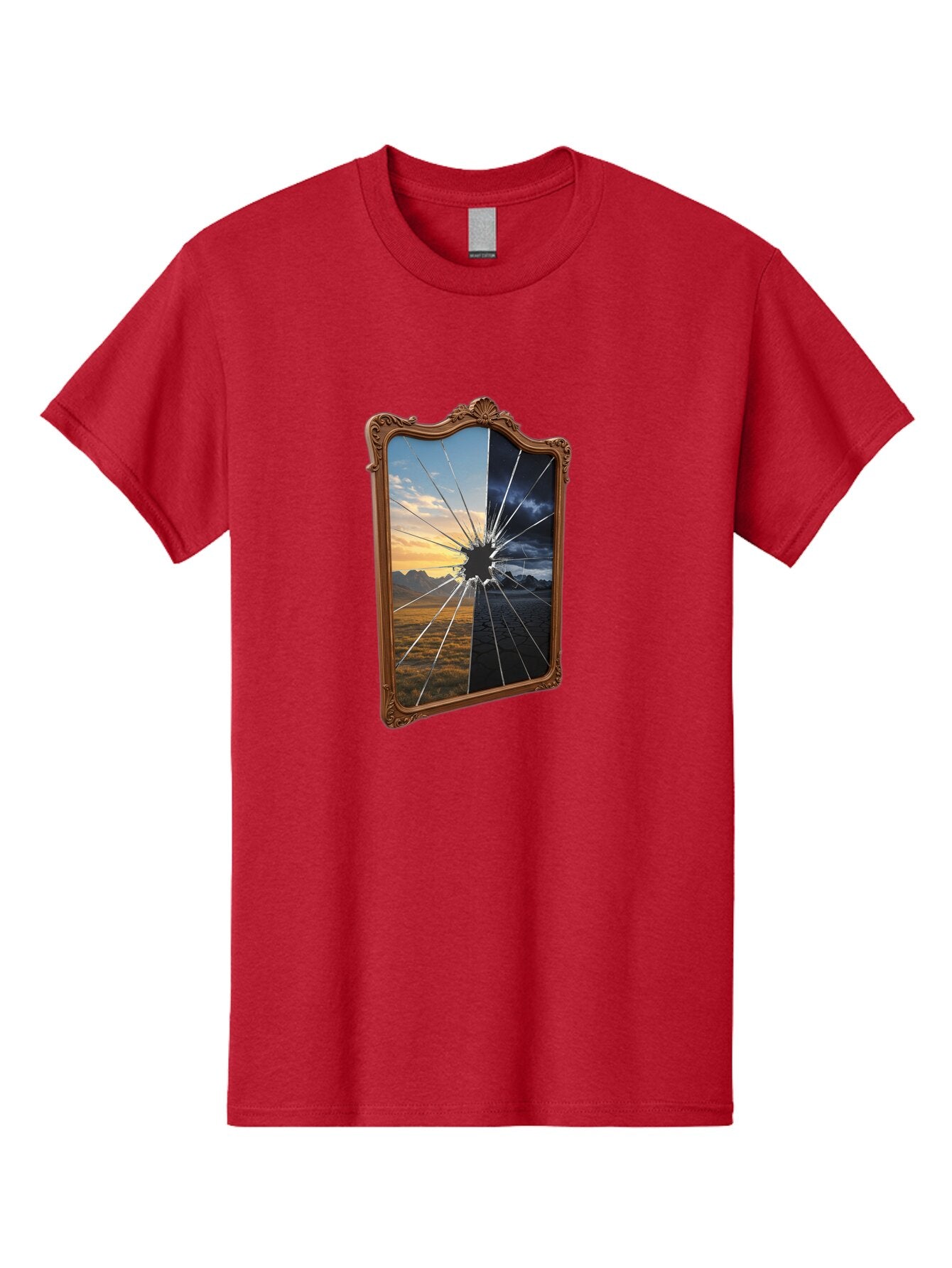 Broken-Mirror Men'S Graphic Tee, 100% Cotton, Comfortable Casual Summer Wear, Machine Washable, Vintage Camera, Old Camera, Antique Camera, Black Camera, Classic Photography, Photography Equipment, Nostalgic Device, Film Camera, Camera Art Baq395 6
