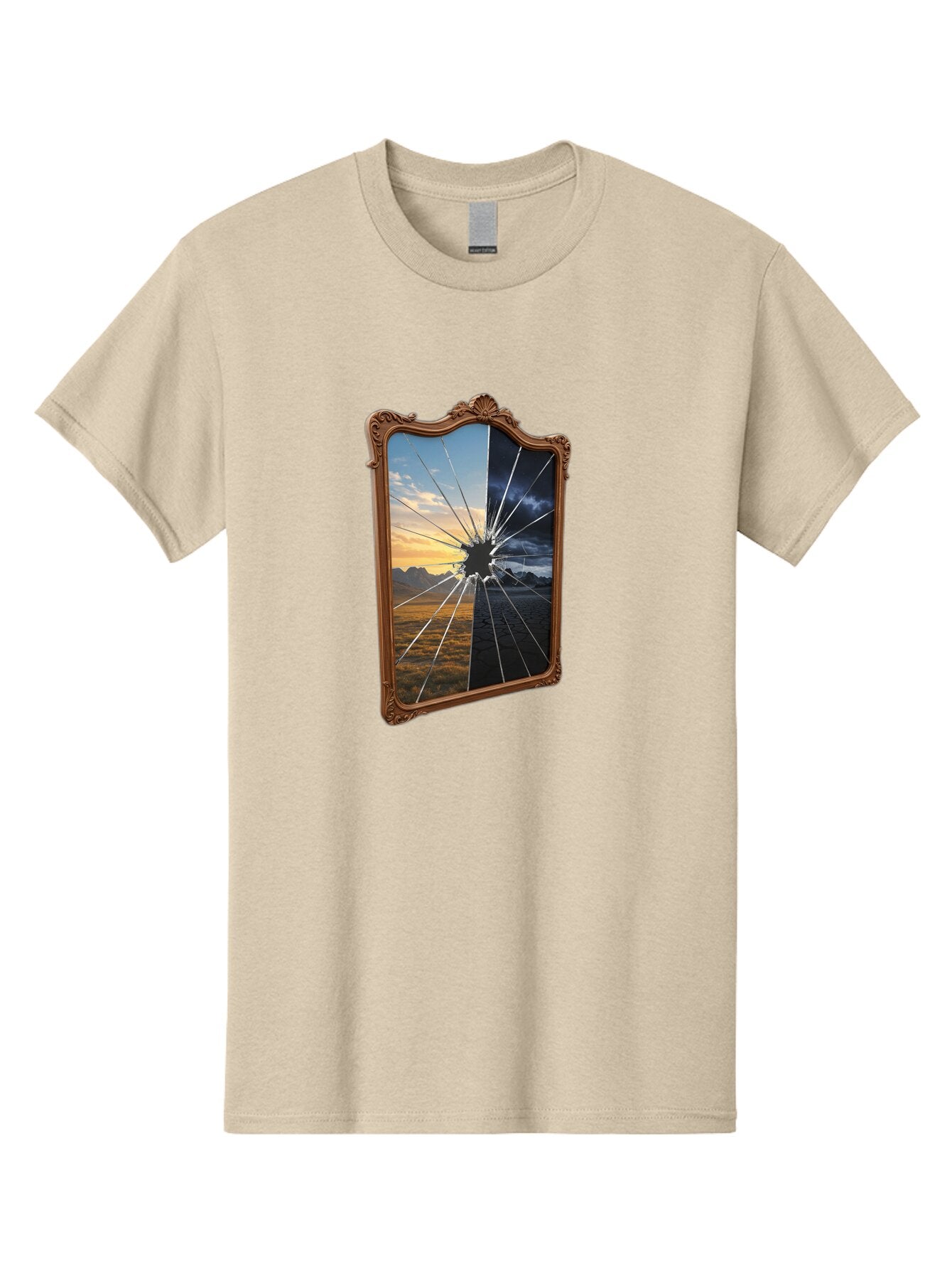 Broken-Mirror Men'S Graphic Tee, 100% Cotton, Comfortable Casual Summer Wear, Machine Washable, Vintage Camera, Old Camera, Antique Camera, Black Camera, Classic Photography, Photography Equipment, Nostalgic Device, Film Camera, Camera Art Baq395 12