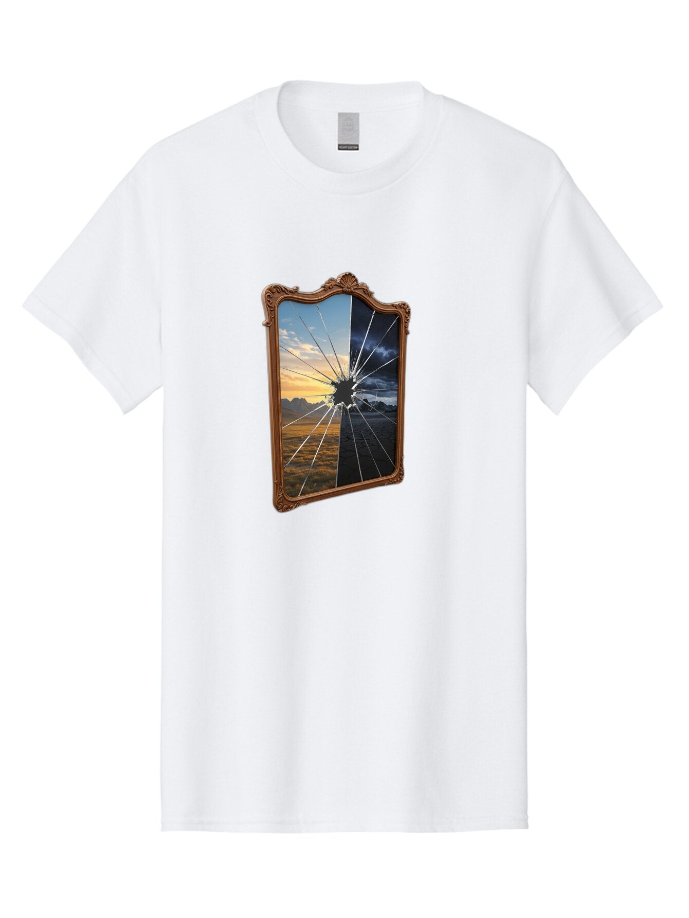 Broken-Mirror Men'S Graphic Tee, 100% Cotton, Comfortable Casual Summer Wear, Machine Washable, Vintage Camera, Old Camera, Antique Camera, Black Camera, Classic Photography, Photography Equipment, Nostalgic Device, Film Camera, Camera Art Baq395 4