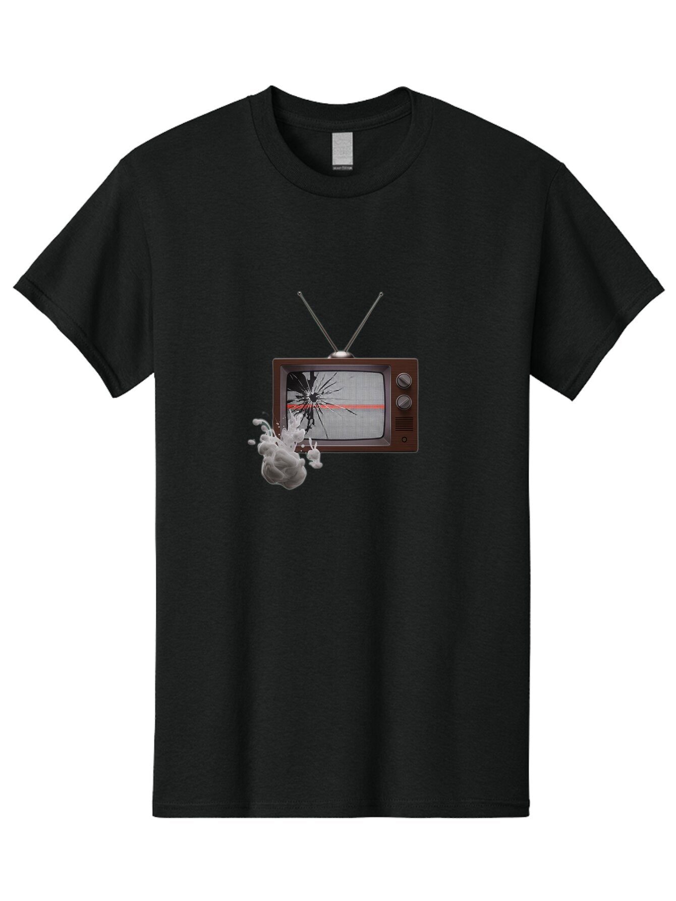 Broken-Tv Men'S Graphic Tee, 100% Cotton, Comfortable Casual Summer Wear, Machine Washable, Vintage Camera, Old Camera, Antique Camera, Black Camera, Classic Photography, Photography Equipment, Nostalgic Device, Film Camera, Camera Art Baq397 10