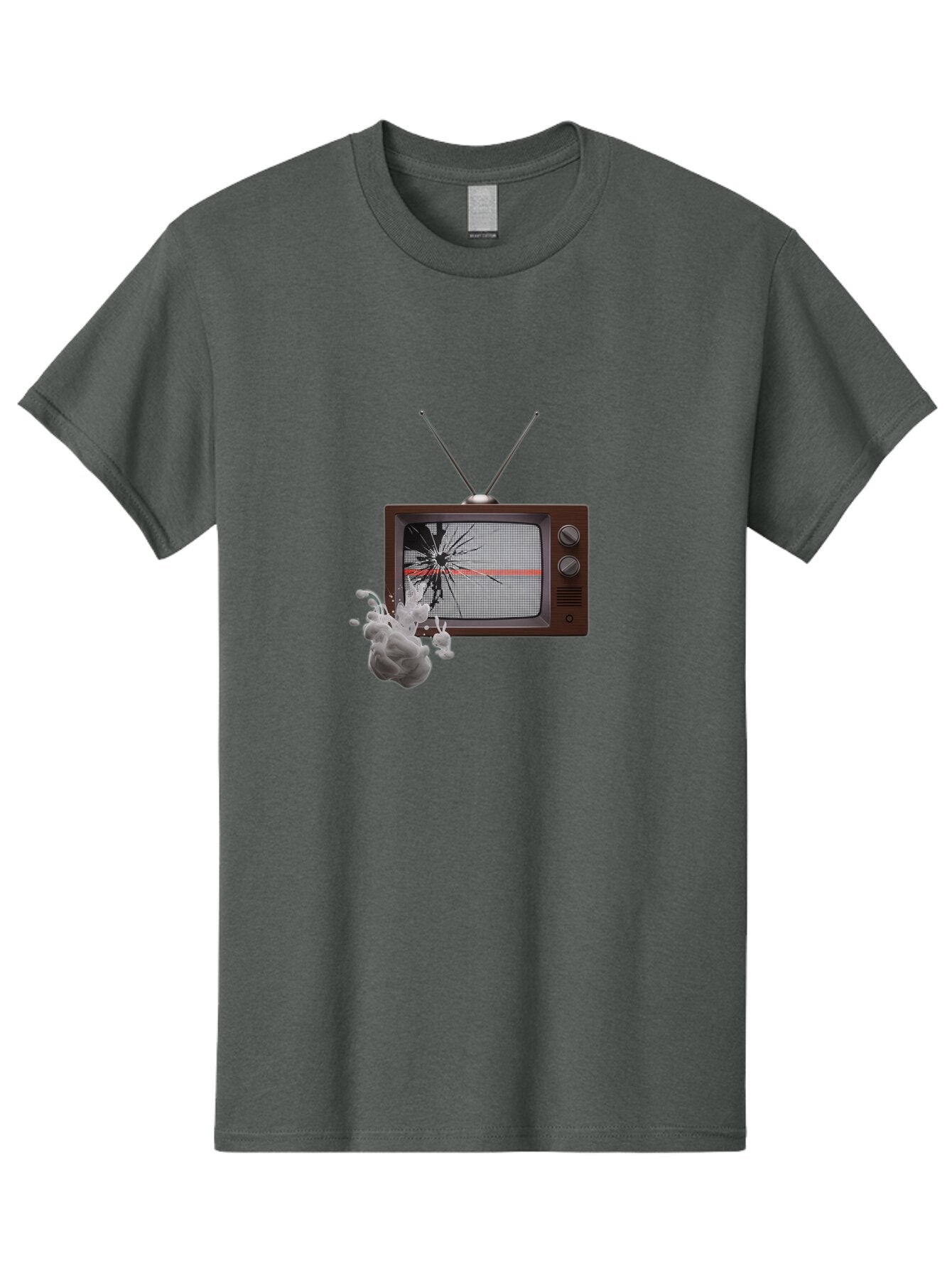 Broken-Tv Men'S Graphic Tee, 100% Cotton, Comfortable Casual Summer Wear, Machine Washable, Vintage Camera, Old Camera, Antique Camera, Black Camera, Classic Photography, Photography Equipment, Nostalgic Device, Film Camera, Camera Art Baq397 15