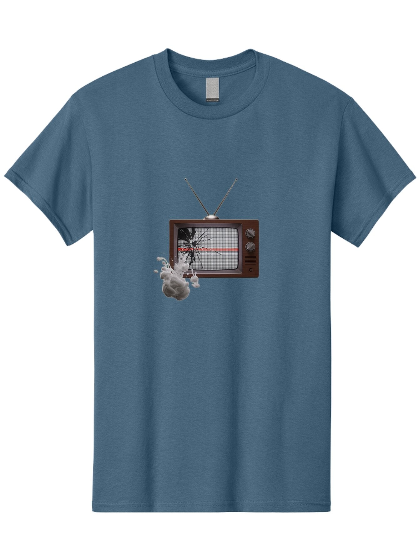 Broken-Tv Men'S Graphic Tee, 100% Cotton, Comfortable Casual Summer Wear, Machine Washable, Vintage Camera, Old Camera, Antique Camera, Black Camera, Classic Photography, Photography Equipment, Nostalgic Device, Film Camera, Camera Art Baq397 9