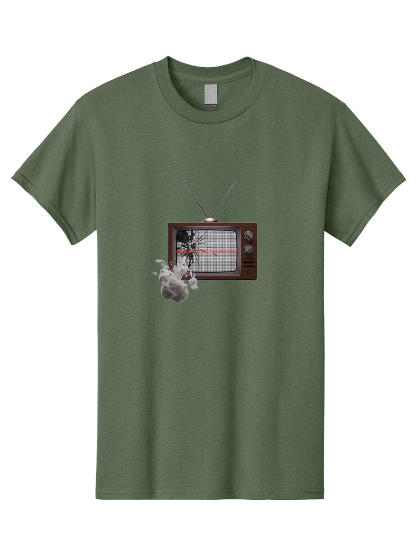 Broken-Tv Men'S Graphic Tee, 100% Cotton, Comfortable Casual Summer Wear, Machine Washable, Vintage Camera, Old Camera, Antique Camera, Black Camera, Classic Photography, Photography Equipment, Nostalgic Device, Film Camera, Camera Art Baq397 13