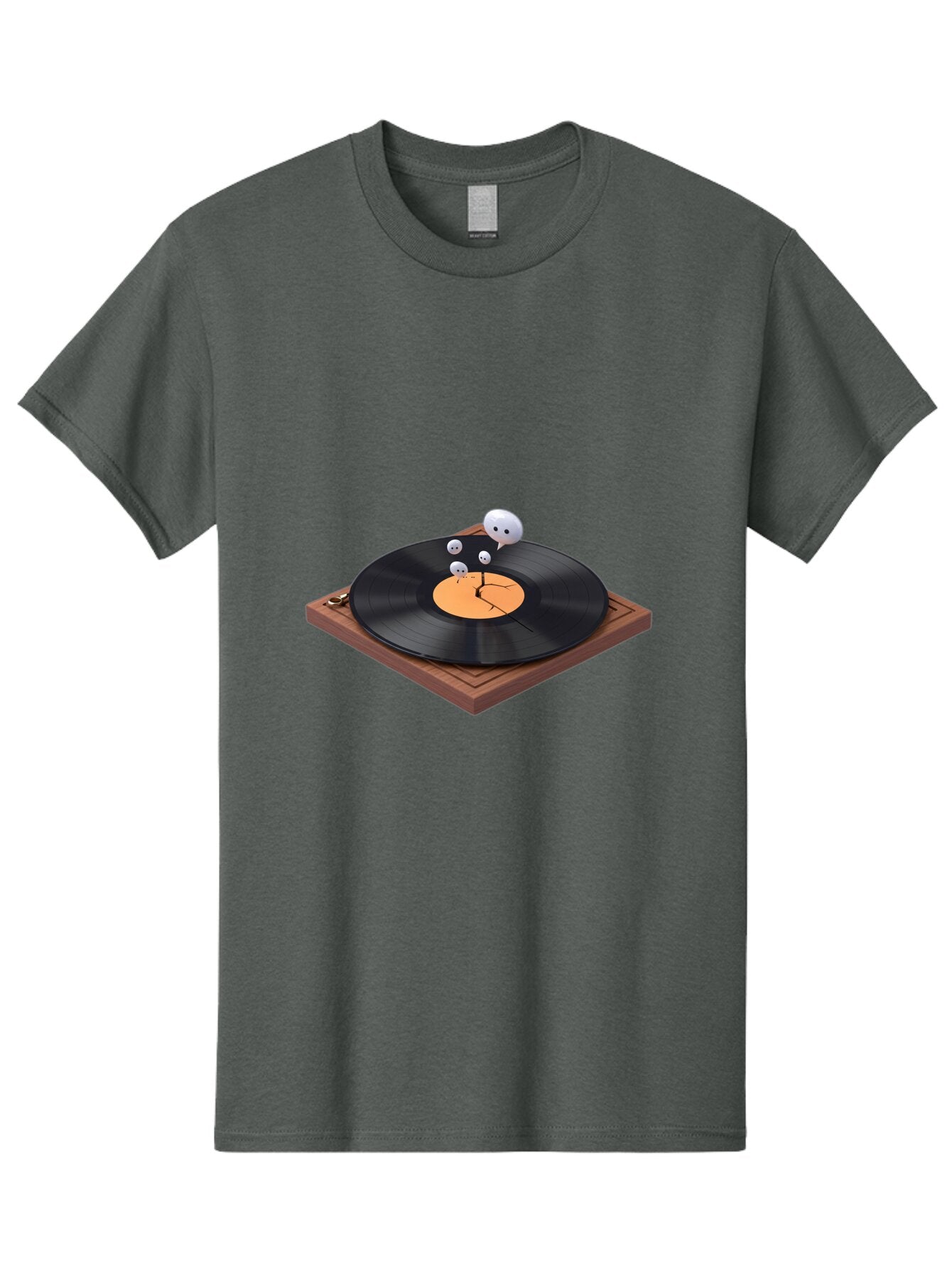 Broken-Vinyl Men'S Graphic Tee, 100% Cotton, Comfortable Casual Summer Wear, Machine Washable, Vintage Camera, Old Camera, Antique Camera, Black Camera, Classic Photography, Photography Equipment, Nostalgic Device, Film Camera, Camera Art Baq399 7