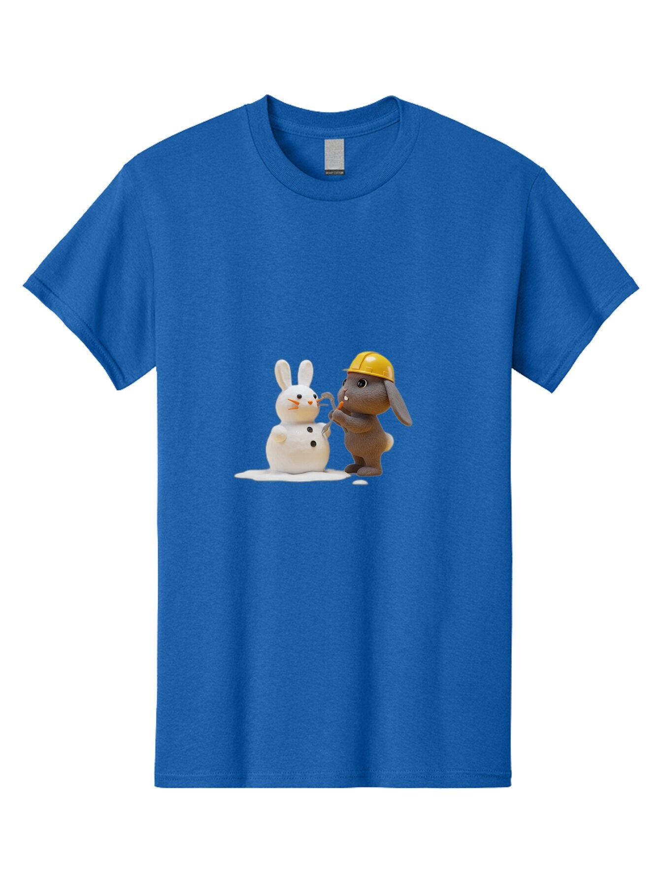 Brown-Rabbit-Building-Snow-Rabbit Men'S Graphic Tee, 100% Cotton, Comfortable Casual Summer Wear, Machine Washable, Vintage Camera, Old Camera, Antique Camera, Black Camera, Classic Photography, Photography Equipment, Nostalgic Device, Baq401 10