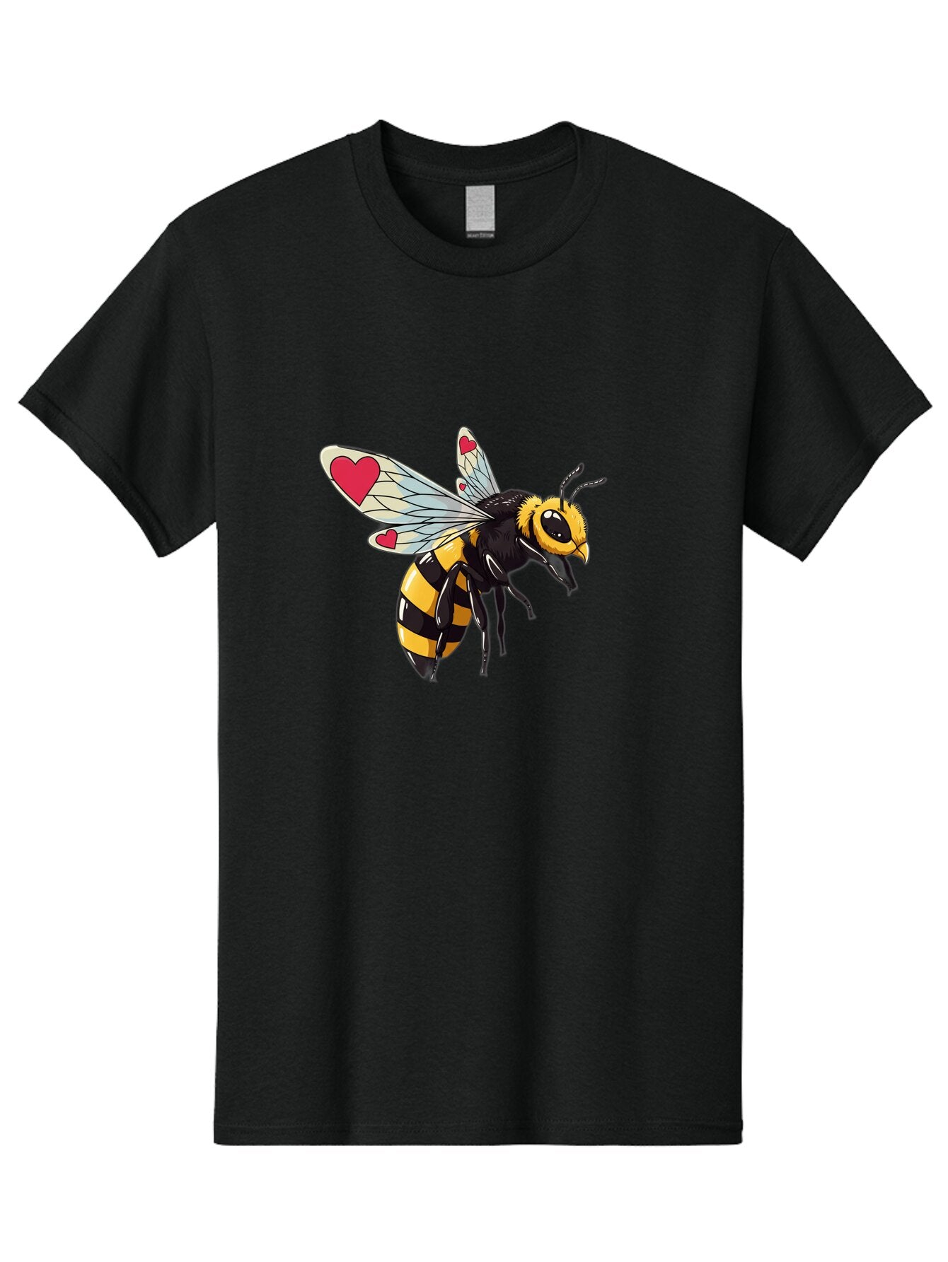 Bumble-Bee Men'S Graphic Tee, 100% Cotton, Comfortable Casual Summer Wear, Machine Washable, Vintage Camera, Old Camera, Antique Camera, Black Camera, Classic Photography, Photography Equipment, Nostalgic Device, Film Camera, Camera Art Baq403 2
