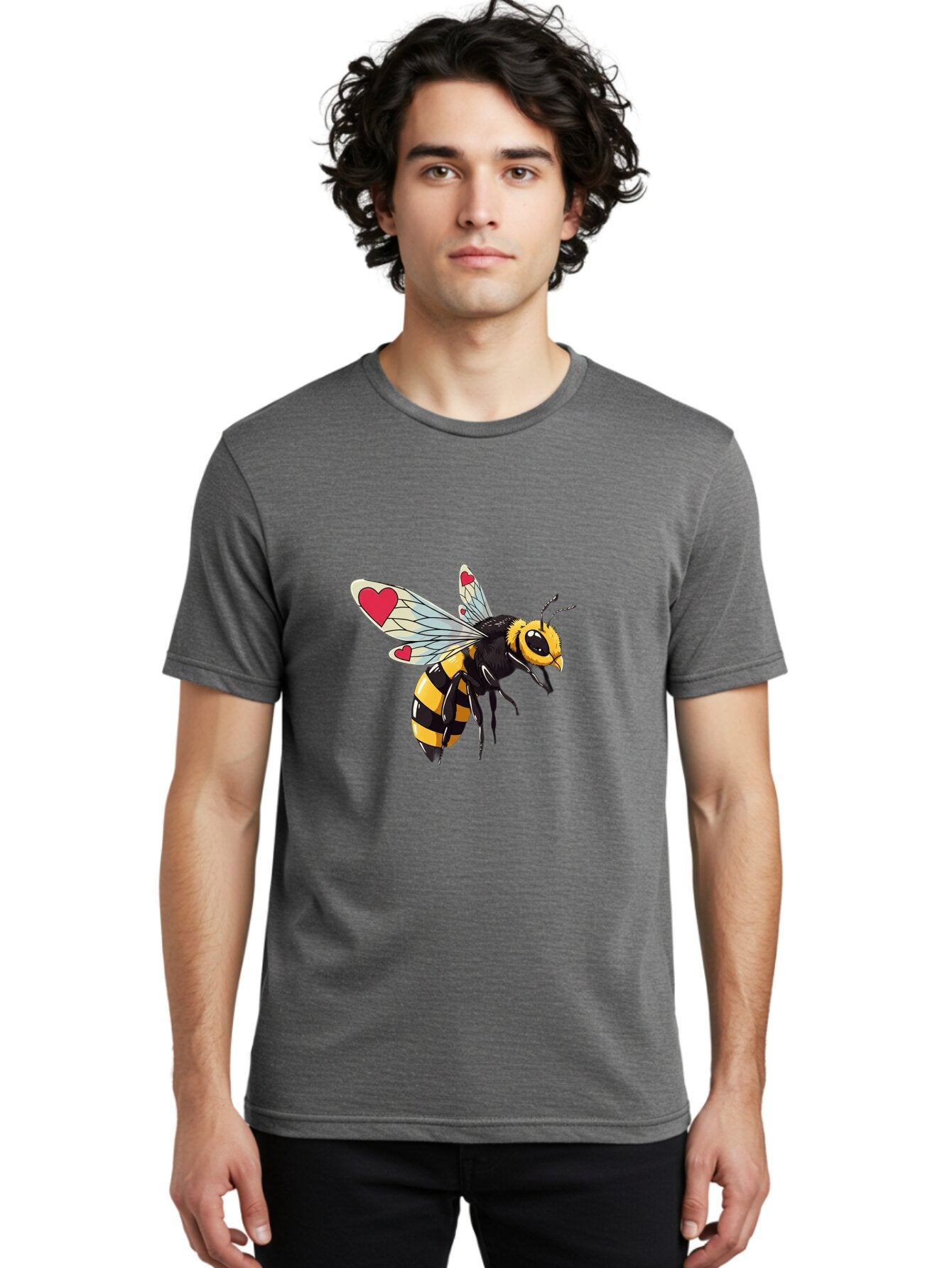 Bumble-Bee Men'S Graphic Tee, 100% Cotton, Comfortable Casual Summer Wear, Machine Washable, Vintage Camera, Old Camera, Antique Camera, Black Camera, Classic Photography, Photography Equipment, Nostalgic Device, Film Camera, Camera Art Baq403 26