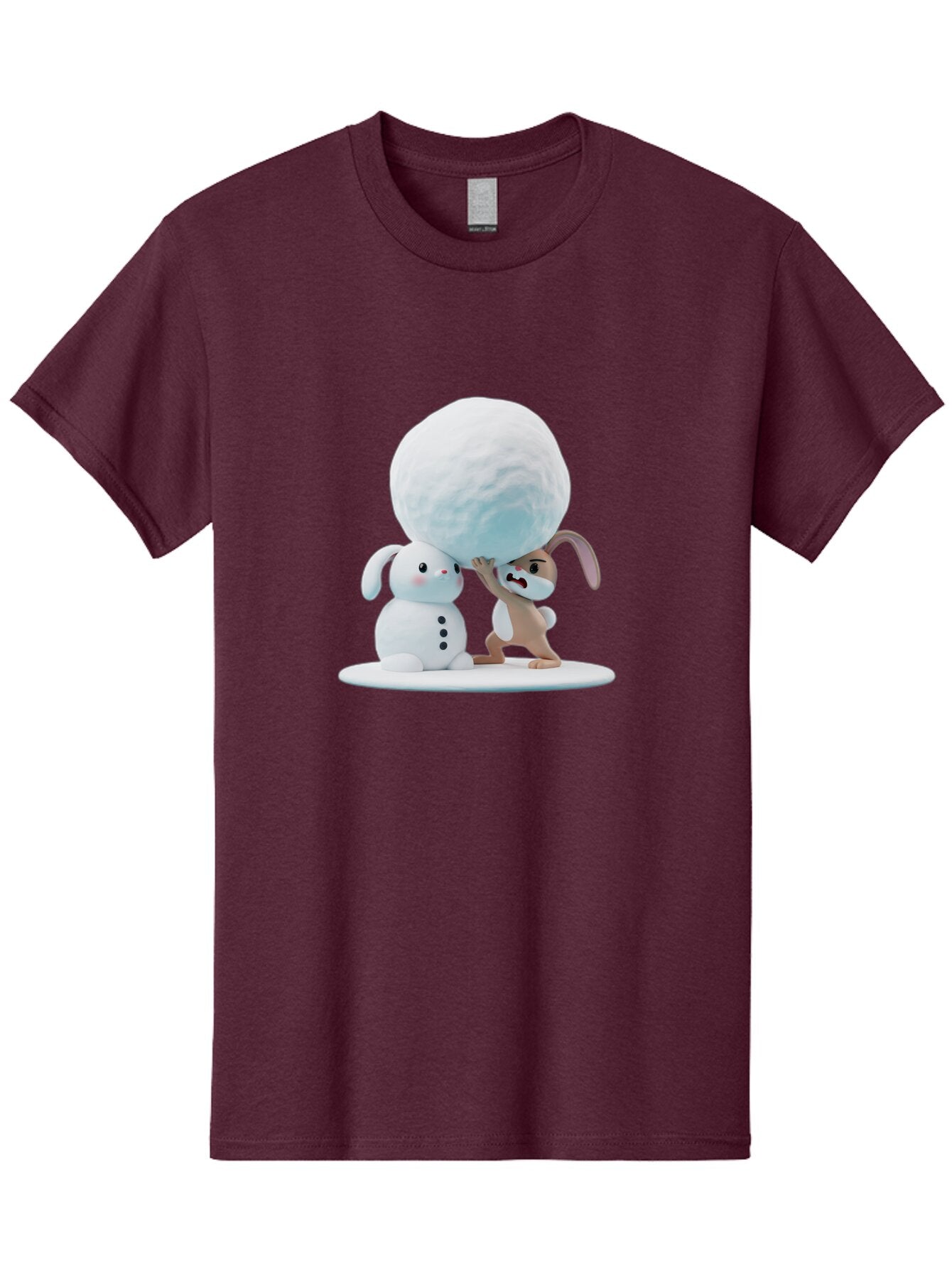 Bunnies-Building-Snowman Men'S Graphic Tee, 100% Cotton, Comfortable Casual Summer Wear, Machine Washable, Vintage Camera, Old Camera, Antique Camera, Black Camera, Classic Photography, Photography Equipment, Nostalgic Device, Film Camera, Baq404 7