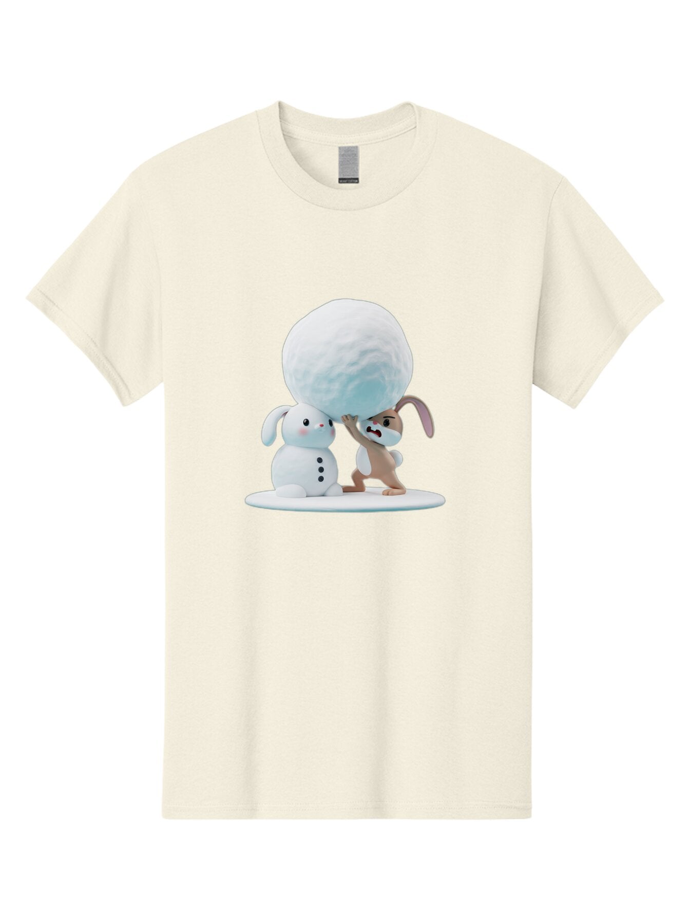Bunnies-Building-Snowman Men'S Graphic Tee, 100% Cotton, Comfortable Casual Summer Wear, Machine Washable, Vintage Camera, Old Camera, Antique Camera, Black Camera, Classic Photography, Photography Equipment, Nostalgic Device, Film Camera, Baq404 8