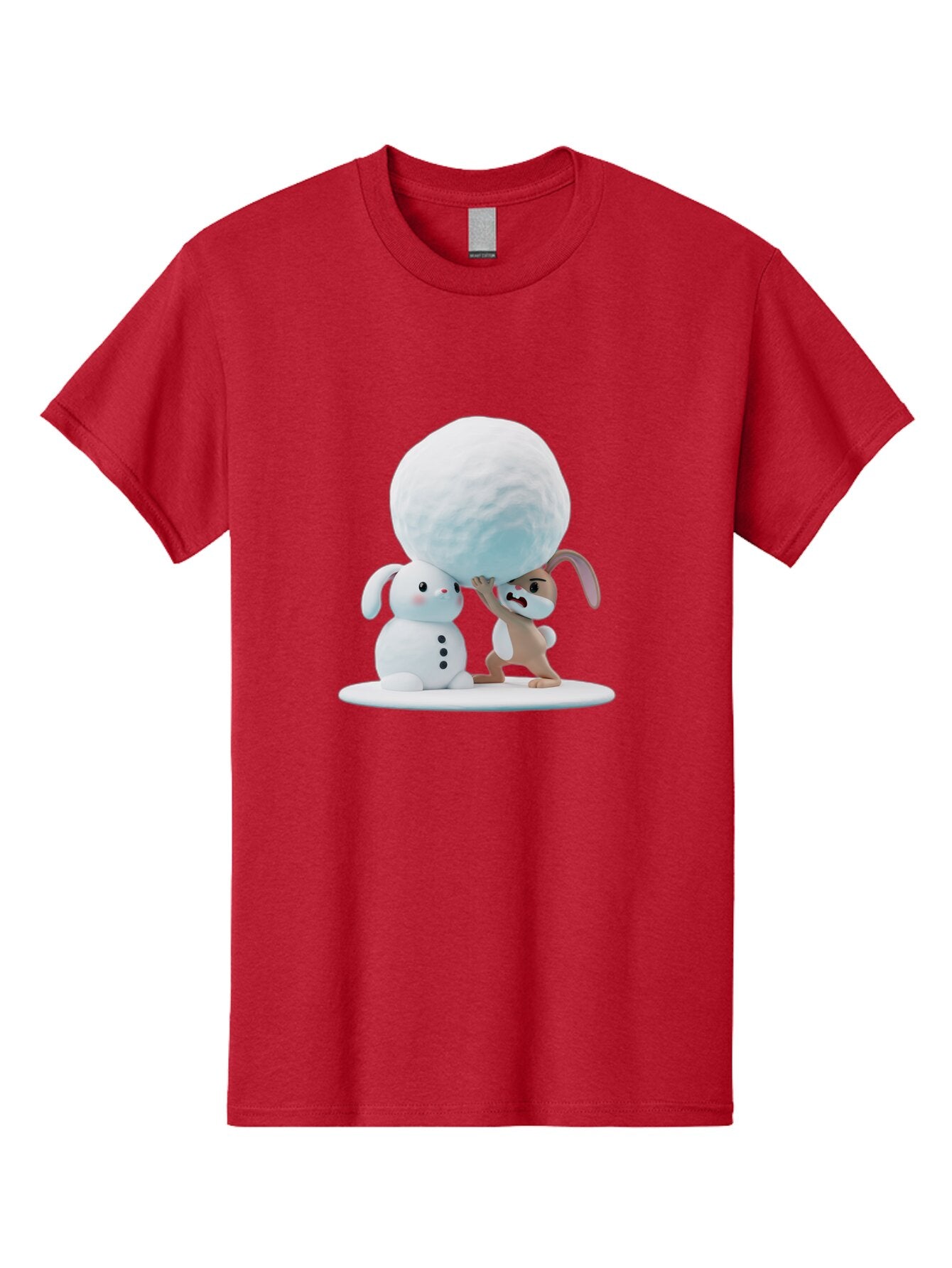Bunnies-Building-Snowman Men'S Graphic Tee, 100% Cotton, Comfortable Casual Summer Wear, Machine Washable, Vintage Camera, Old Camera, Antique Camera, Black Camera, Classic Photography, Photography Equipment, Nostalgic Device, Film Camera, Baq404 5