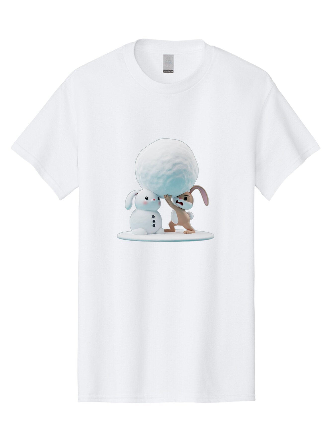 Bunnies-Building-Snowman Men'S Graphic Tee, 100% Cotton, Comfortable Casual Summer Wear, Machine Washable, Vintage Camera, Old Camera, Antique Camera, Black Camera, Classic Photography, Photography Equipment, Nostalgic Device, Film Camera, Baq404 14