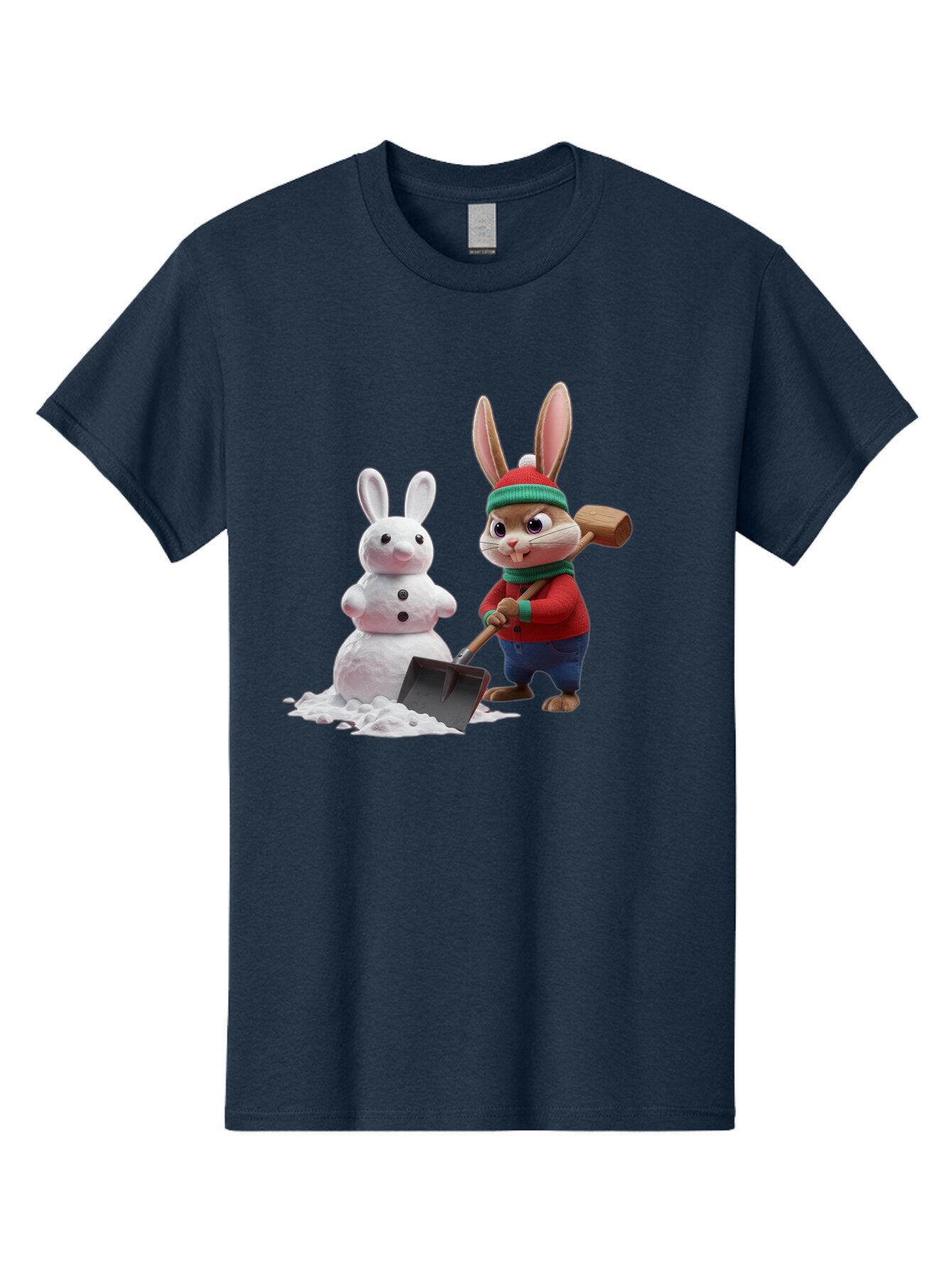 Bunny-Building-Snowman Men'S Graphic Tee, 100% Cotton, Comfortable Casual Summer Wear, Machine Washable, Vintage Camera, Old Camera, Antique Camera, Black Camera, Classic Photography, Photography Equipment, Nostalgic Device, Film Camera, Baq406 4
