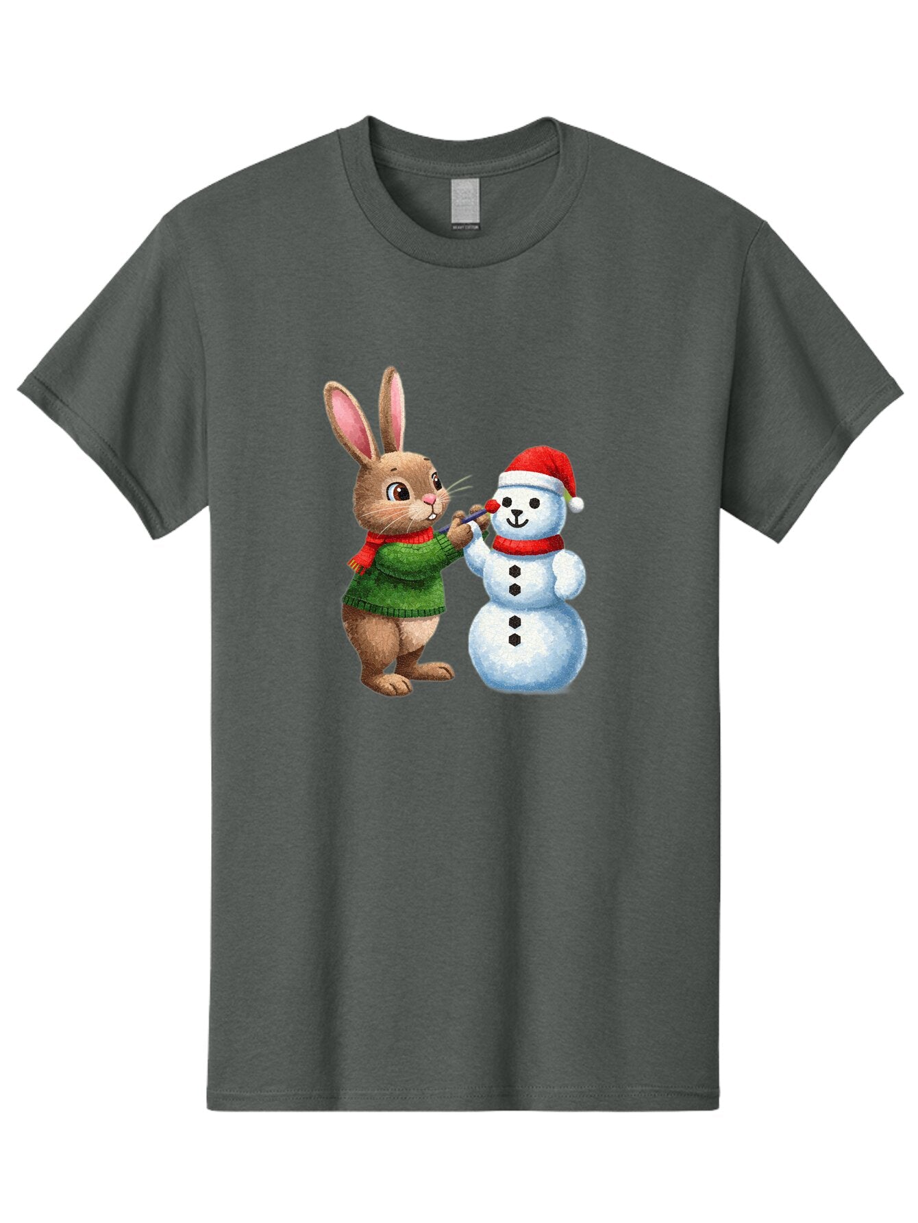 Bunny-Painting-Snowman Men'S Graphic Tee, 100% Cotton, Comfortable Casual Summer Wear, Machine Washable, Vintage Camera, Old Camera, Antique Camera, Black Camera, Classic Photography, Photography Equipment, Nostalgic Device, Film Camera, Baq407 12