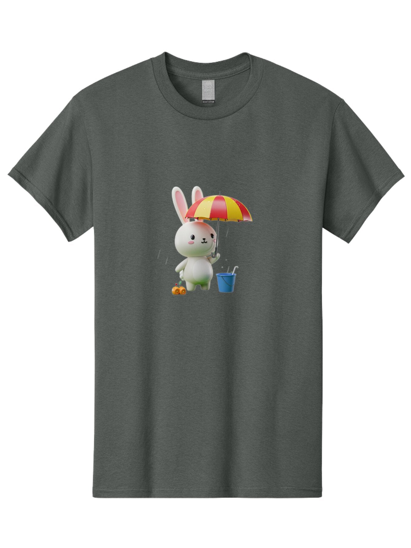 Bunny-With-Umbrella Men'S Graphic Tee, 100% Cotton, Comfortable Casual Summer Wear, Machine Washable, Vintage Camera, Old Camera, Antique Camera, Black Camera, Classic Photography, Photography Equipment, Nostalgic Device, Film Camera, Baq410 11