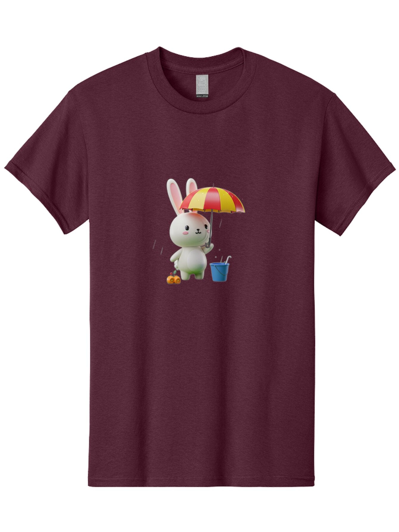 Bunny-With-Umbrella Men'S Graphic Tee, 100% Cotton, Comfortable Casual Summer Wear, Machine Washable, Vintage Camera, Old Camera, Antique Camera, Black Camera, Classic Photography, Photography Equipment, Nostalgic Device, Film Camera, Baq410 4