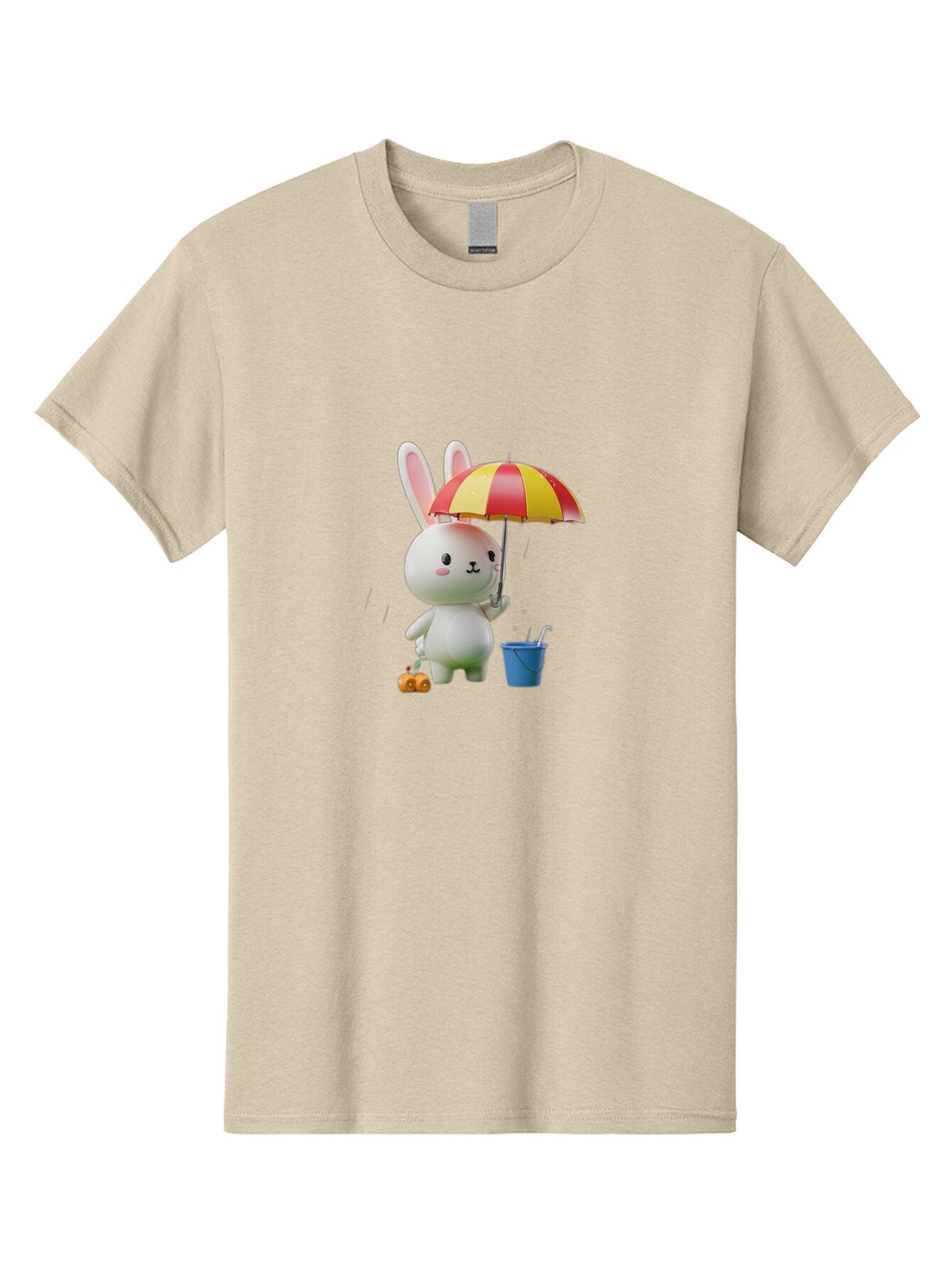 Bunny-With-Umbrella Men'S Graphic Tee, 100% Cotton, Comfortable Casual Summer Wear, Machine Washable, Vintage Camera, Old Camera, Antique Camera, Black Camera, Classic Photography, Photography Equipment, Nostalgic Device, Film Camera, Baq410 7
