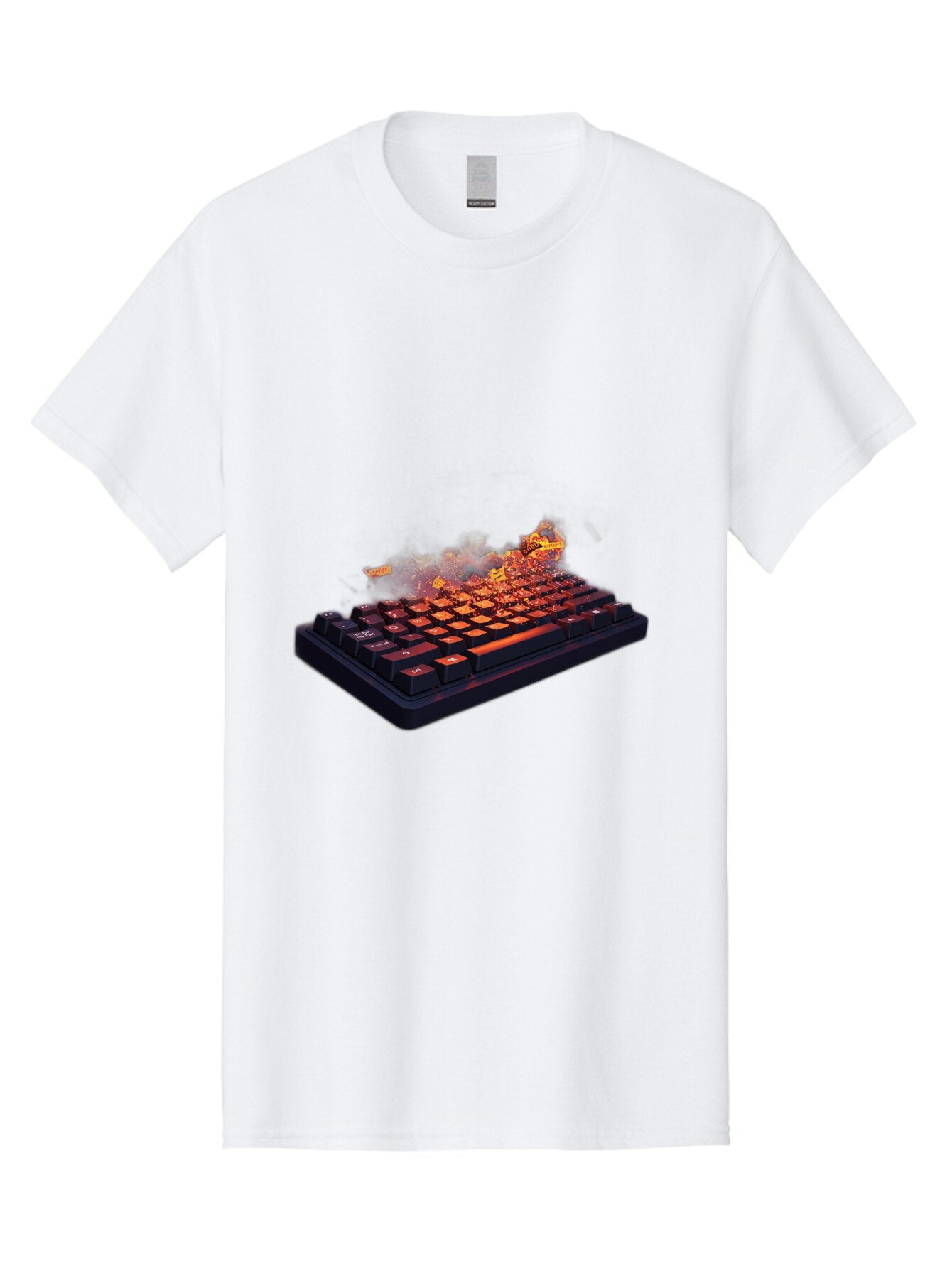 Burning-Keyboard Men'S Graphic Tee, 100% Cotton, Comfortable Casual Summer Wear, Machine Washable, Vintage Camera, Old Camera, Antique Camera, Black Camera, Classic Photography, Photography Equipment, Nostalgic Device, Film Camera, Camera Art Baq412 9