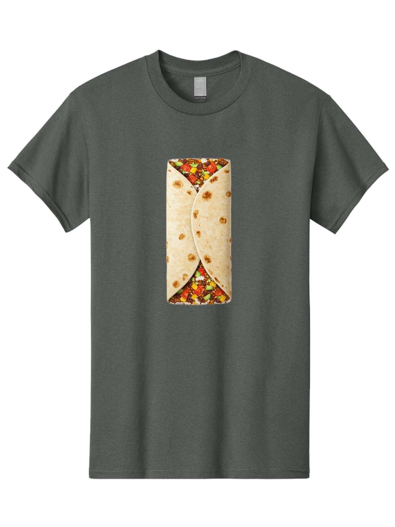 Burrito-1 Men'S Graphic Tee, 100% Cotton, Comfortable Casual Summer Wear, Machine Washable, Vintage Camera, Old Camera, Antique Camera, Black Camera, Classic Photography, Photography Equipment, Nostalgic Device, Film Camera, Camera Art Baq413 1