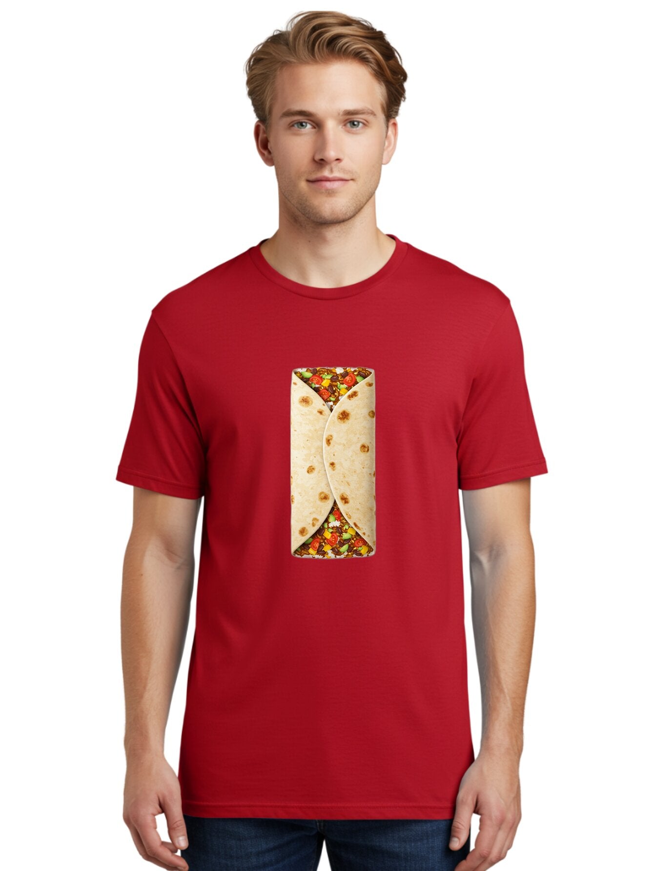 Burrito-1 Men'S Graphic Tee, 100% Cotton, Comfortable Casual Summer Wear, Machine Washable, Vintage Camera, Old Camera, Antique Camera, Black Camera, Classic Photography, Photography Equipment, Nostalgic Device, Film Camera, Camera Art Baq413 21