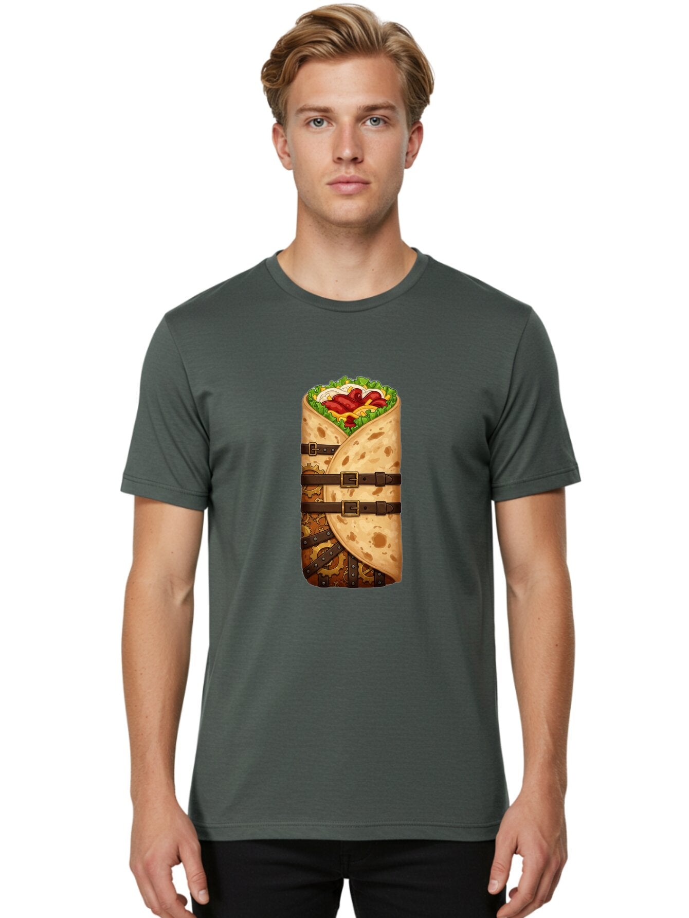 Burrito-3 Men'S Graphic Tee, 100% Cotton, Comfortable Casual Summer Wear, Machine Washable, Vintage Camera, Old Camera, Antique Camera, Black Camera, Classic Photography, Photography Equipment, Nostalgic Device, Film Camera, Camera Art Baq415 27