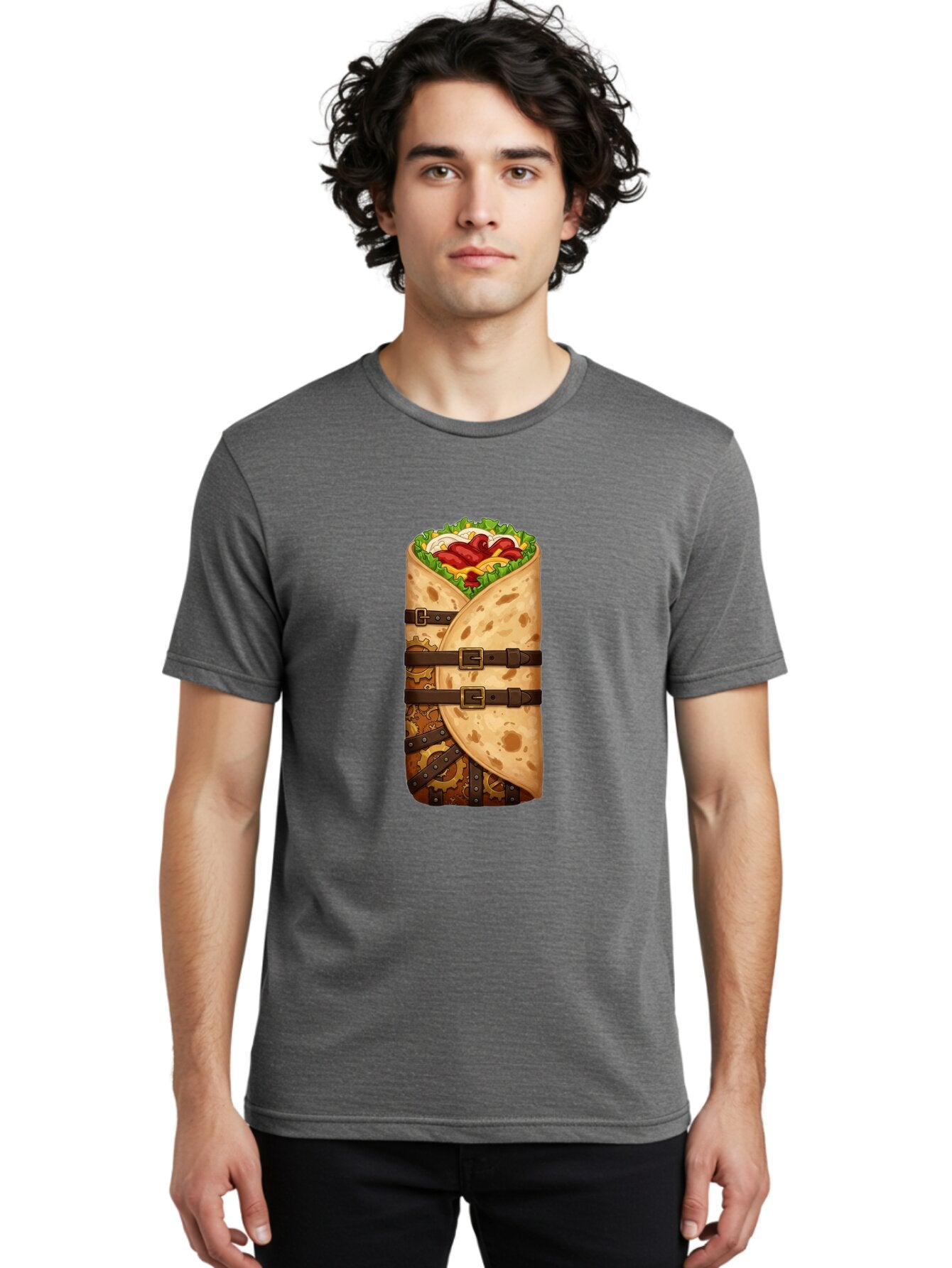 Burrito-3 Men'S Graphic Tee, 100% Cotton, Comfortable Casual Summer Wear, Machine Washable, Vintage Camera, Old Camera, Antique Camera, Black Camera, Classic Photography, Photography Equipment, Nostalgic Device, Film Camera, Camera Art Baq415 20