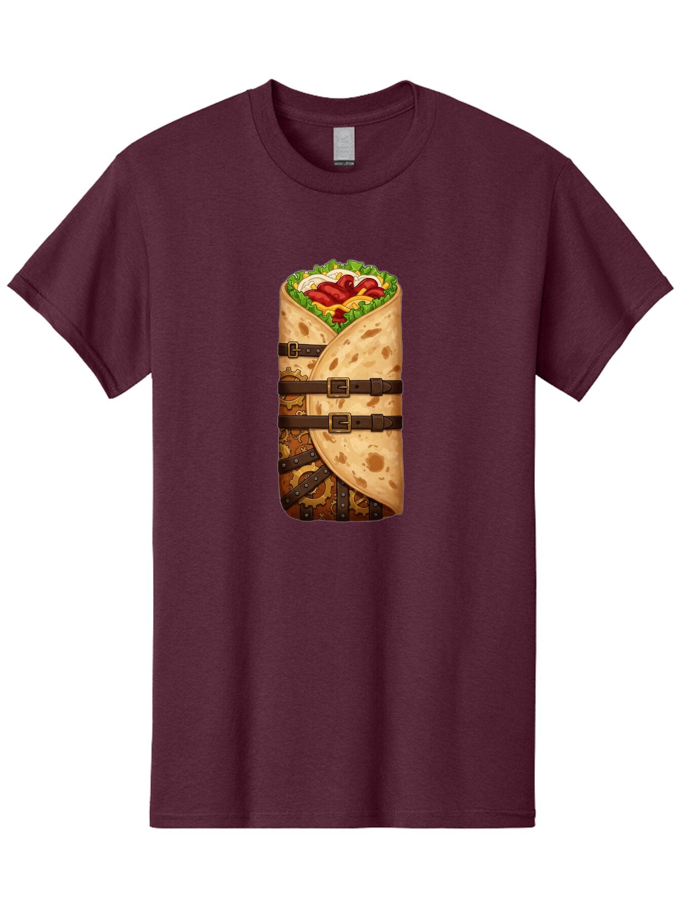 Burrito-3 Men'S Graphic Tee, 100% Cotton, Comfortable Casual Summer Wear, Machine Washable, Vintage Camera, Old Camera, Antique Camera, Black Camera, Classic Photography, Photography Equipment, Nostalgic Device, Film Camera, Camera Art Baq415 2