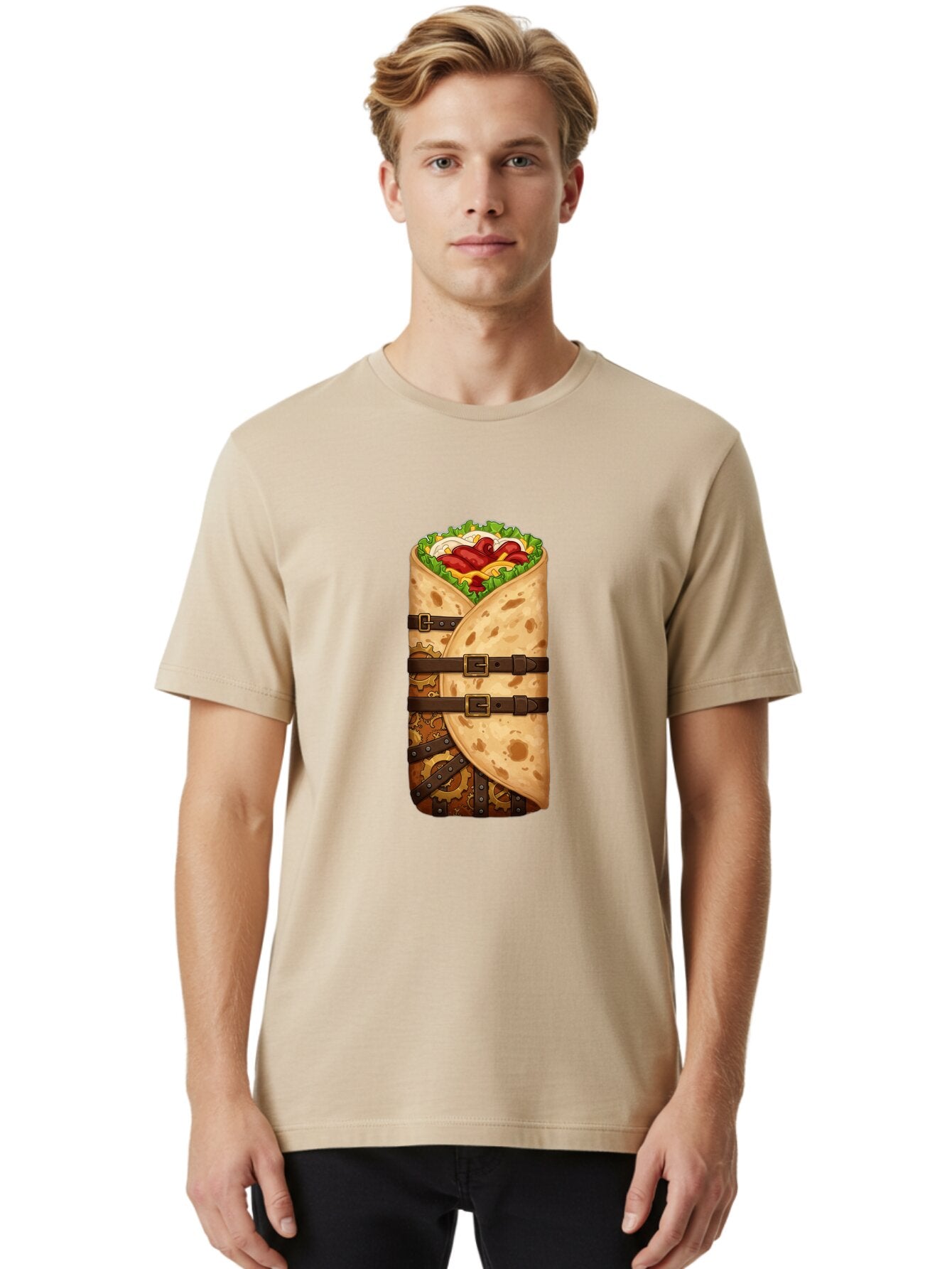 Burrito-3 Men'S Graphic Tee, 100% Cotton, Comfortable Casual Summer Wear, Machine Washable, Vintage Camera, Old Camera, Antique Camera, Black Camera, Classic Photography, Photography Equipment, Nostalgic Device, Film Camera, Camera Art Baq415 19