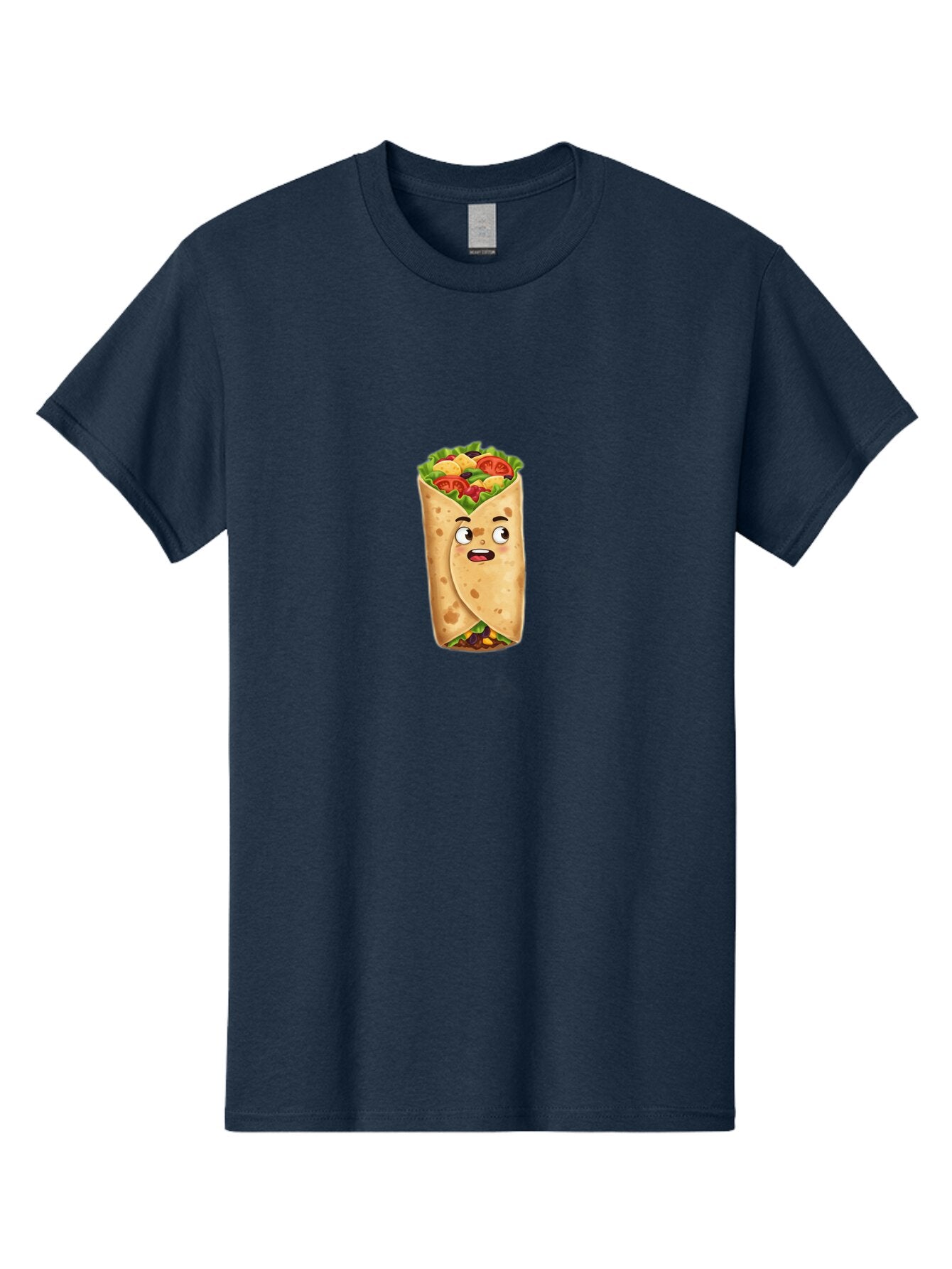 Burrito-Character Men'S Graphic Tee, 100% Cotton, Comfortable Casual Summer Wear, Machine Washable, Vintage Camera, Old Camera, Antique Camera, Black Camera, Classic Photography, Photography Equipment, Nostalgic Device, Film Camera, Camera Art Baq418 5