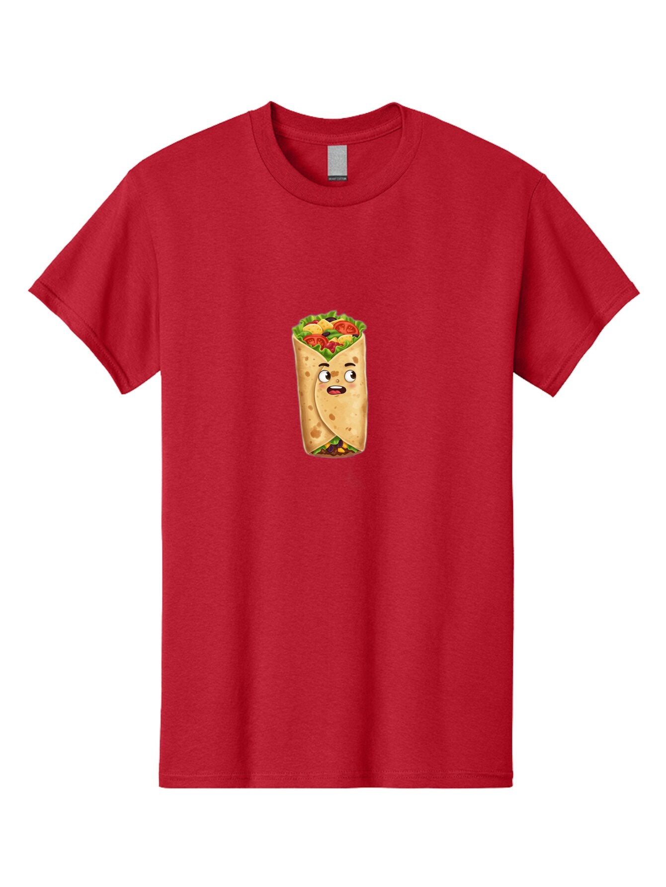 Burrito-Character Men'S Graphic Tee, 100% Cotton, Comfortable Casual Summer Wear, Machine Washable, Vintage Camera, Old Camera, Antique Camera, Black Camera, Classic Photography, Photography Equipment, Nostalgic Device, Film Camera, Camera Art Baq418 1