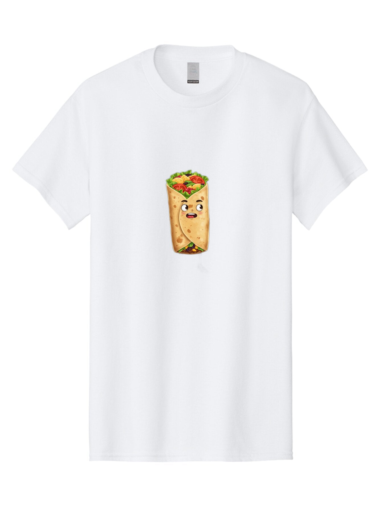 Burrito-Character Men'S Graphic Tee, 100% Cotton, Comfortable Casual Summer Wear, Machine Washable, Vintage Camera, Old Camera, Antique Camera, Black Camera, Classic Photography, Photography Equipment, Nostalgic Device, Film Camera, Camera Art Baq418 3