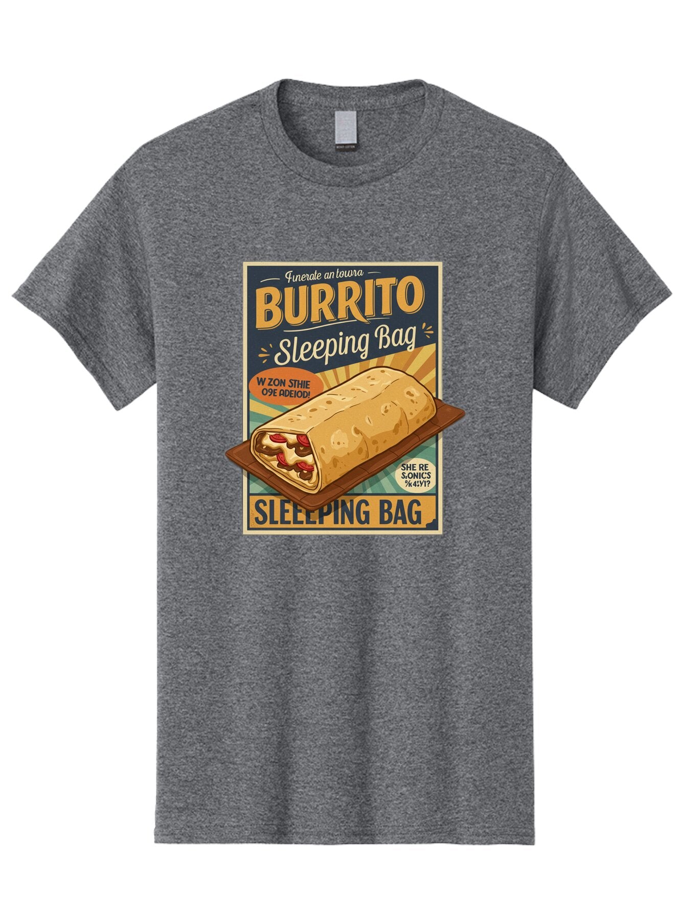 Burrito-Sleeping-Bag Men'S Graphic Tee, 100% Cotton, Comfortable Casual Summer Wear, Machine Washable, Vintage Camera, Old Camera, Antique Camera, Black Camera, Classic Photography, Photography Equipment, Nostalgic Device, Film Camera, Baq420 9
