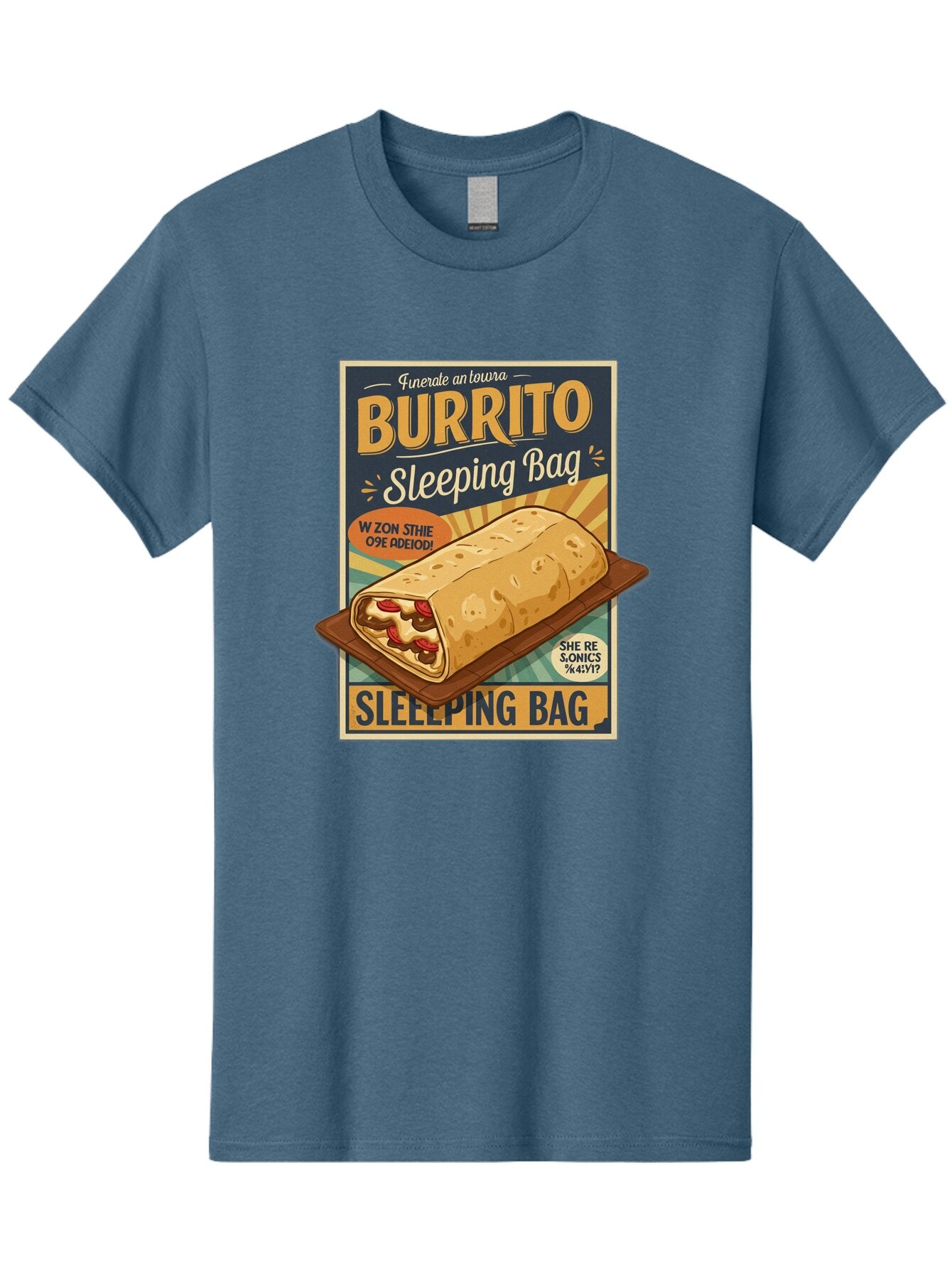 Burrito-Sleeping-Bag Men'S Graphic Tee, 100% Cotton, Comfortable Casual Summer Wear, Machine Washable, Vintage Camera, Old Camera, Antique Camera, Black Camera, Classic Photography, Photography Equipment, Nostalgic Device, Film Camera, Baq420 2