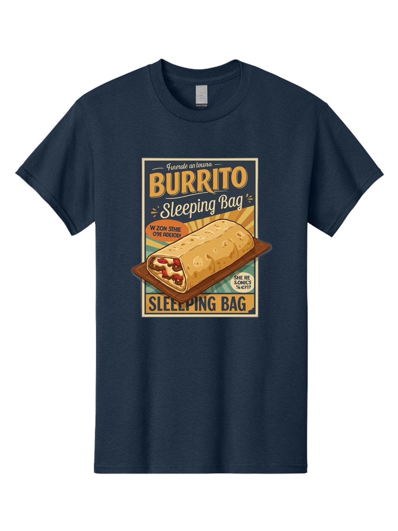 Burrito-Sleeping-Bag Men'S Graphic Tee, 100% Cotton, Comfortable Casual Summer Wear, Machine Washable, Vintage Camera, Old Camera, Antique Camera, Black Camera, Classic Photography, Photography Equipment, Nostalgic Device, Film Camera, Baq420 8