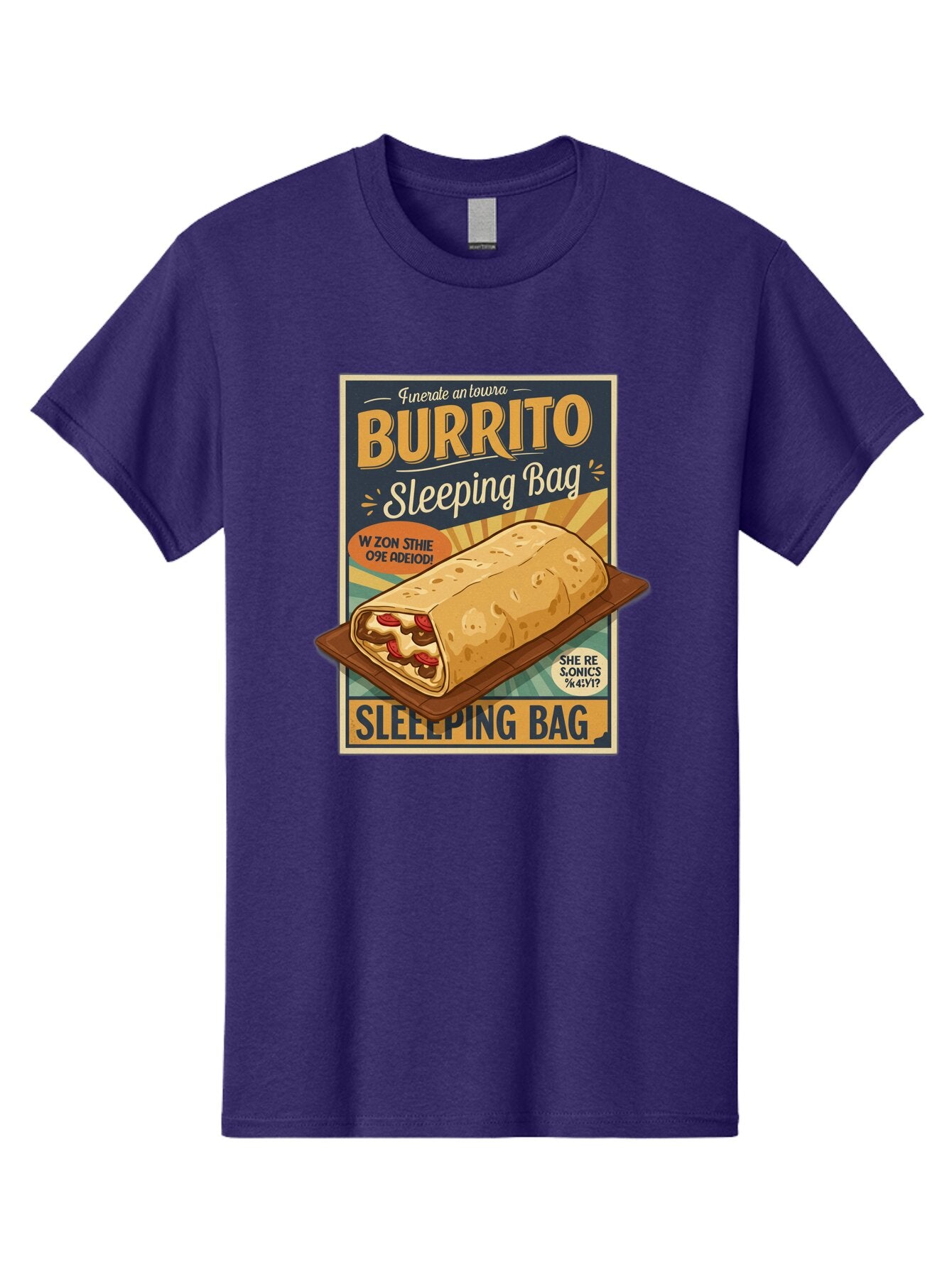 Burrito-Sleeping-Bag Men'S Graphic Tee, 100% Cotton, Comfortable Casual Summer Wear, Machine Washable, Vintage Camera, Old Camera, Antique Camera, Black Camera, Classic Photography, Photography Equipment, Nostalgic Device, Film Camera, Baq420 15
