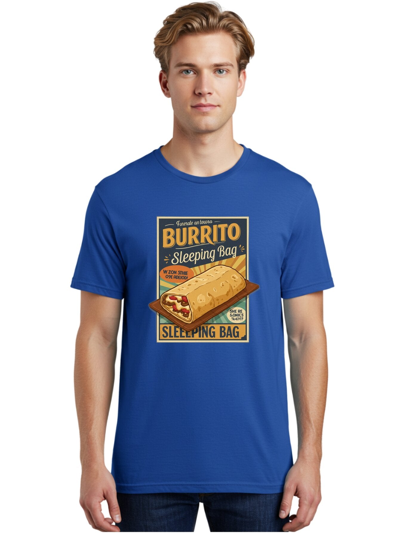 Burrito-Sleeping-Bag Men'S Graphic Tee, 100% Cotton, Comfortable Casual Summer Wear, Machine Washable, Vintage Camera, Old Camera, Antique Camera, Black Camera, Classic Photography, Photography Equipment, Nostalgic Device, Film Camera, Baq420 29