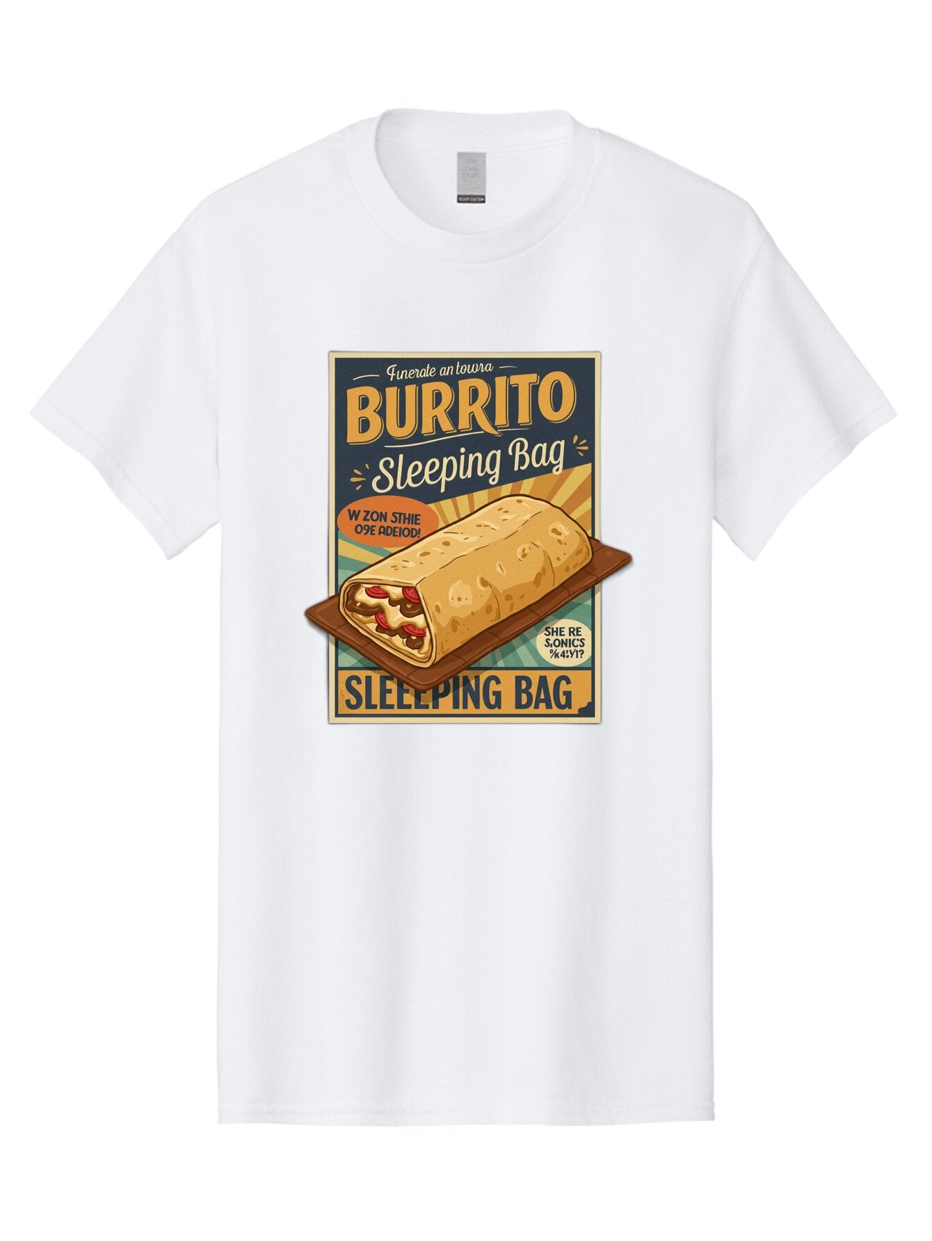 Burrito-Sleeping-Bag Men'S Graphic Tee, 100% Cotton, Comfortable Casual Summer Wear, Machine Washable, Vintage Camera, Old Camera, Antique Camera, Black Camera, Classic Photography, Photography Equipment, Nostalgic Device, Film Camera, Baq420 13
