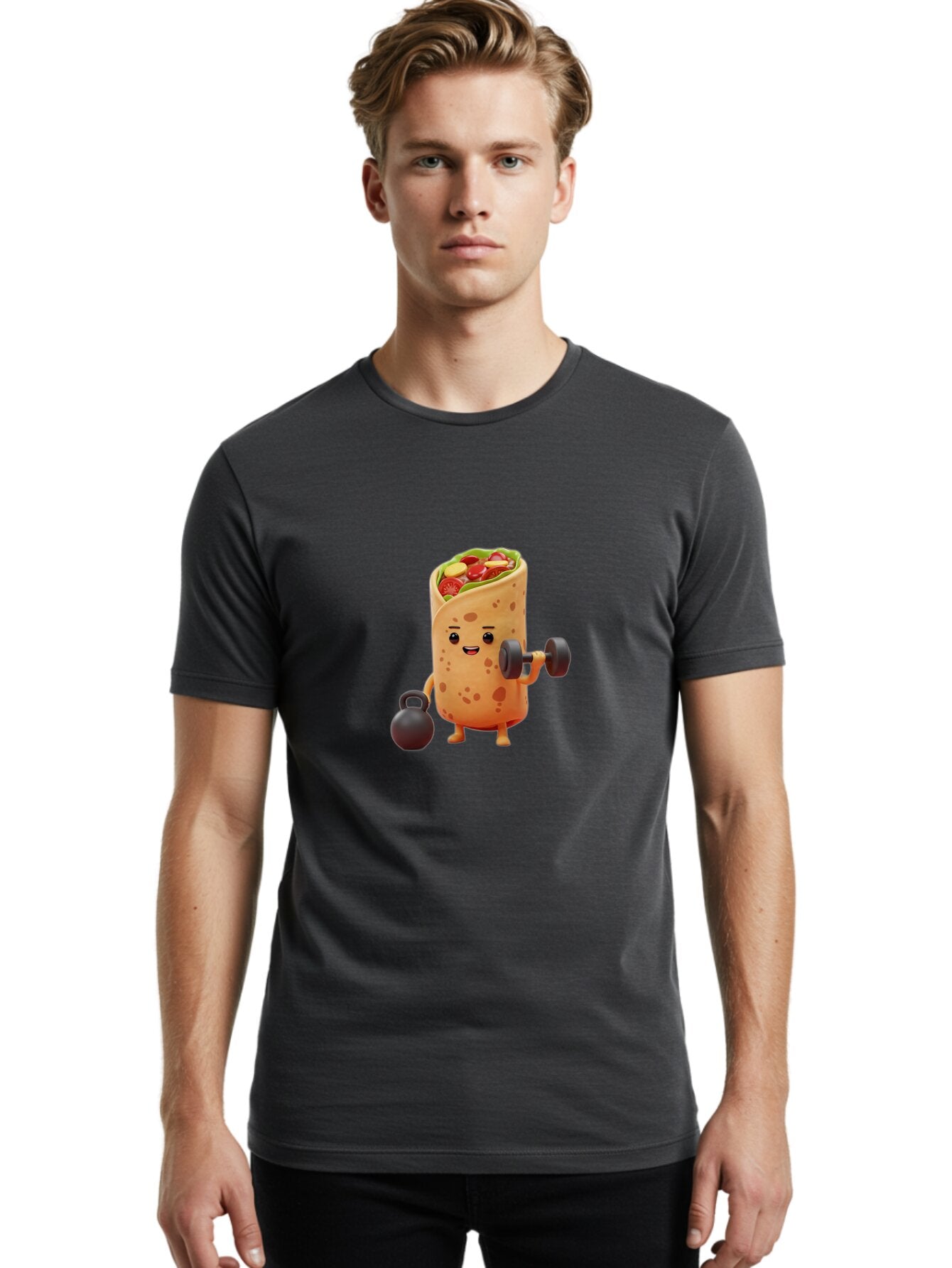 Burrito Men'S Graphic Tee, 100% Cotton, Comfortable Casual Summer Wear, Machine Washable, Vintage Camera, Old Camera, Antique Camera, Black Camera, Classic Photography, Photography Equipment, Nostalgic Device, Film Camera, Camera Art Baq422 30