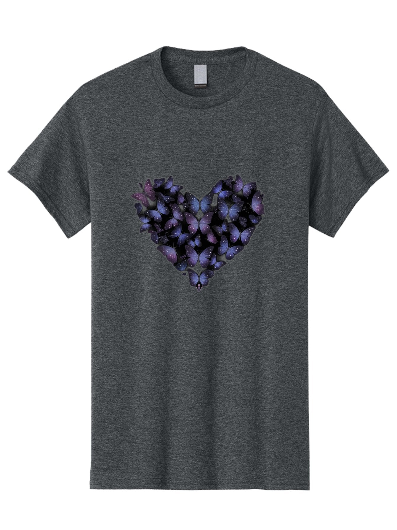 Butterfly-Heart-2 Men'S Graphic Tee, 100% Cotton, Comfortable Casual Summer Wear, Machine Washable, Vintage Camera, Old Camera, Antique Camera, Black Camera, Classic Photography, Photography Equipment, Nostalgic Device, Film Camera, Camera Art Baq427 13