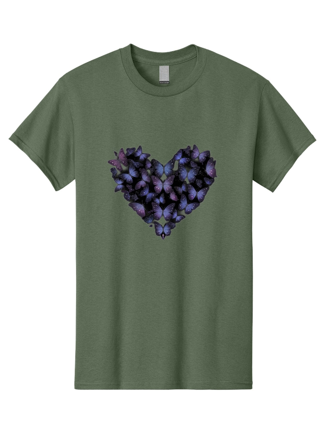 Butterfly-Heart-2 Men'S Graphic Tee, 100% Cotton, Comfortable Casual Summer Wear, Machine Washable, Vintage Camera, Old Camera, Antique Camera, Black Camera, Classic Photography, Photography Equipment, Nostalgic Device, Film Camera, Camera Art Baq427 10