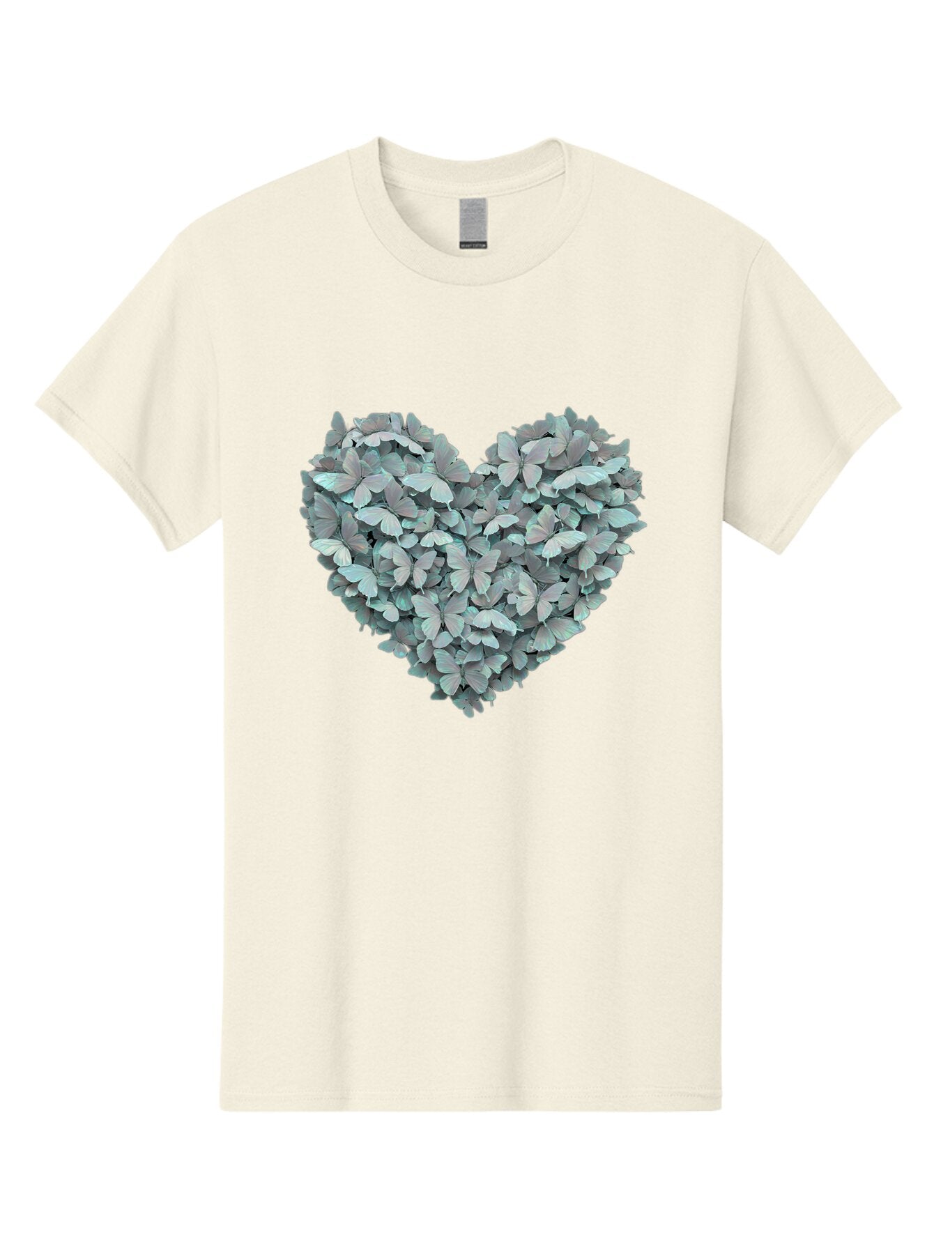Butterfly-Heart-3 Men'S Graphic Tee, 100% Cotton, Comfortable Casual Summer Wear, Machine Washable, Vintage Camera, Old Camera, Antique Camera, Black Camera, Classic Photography, Photography Equipment, Nostalgic Device, Film Camera, Camera Art Baq428 8