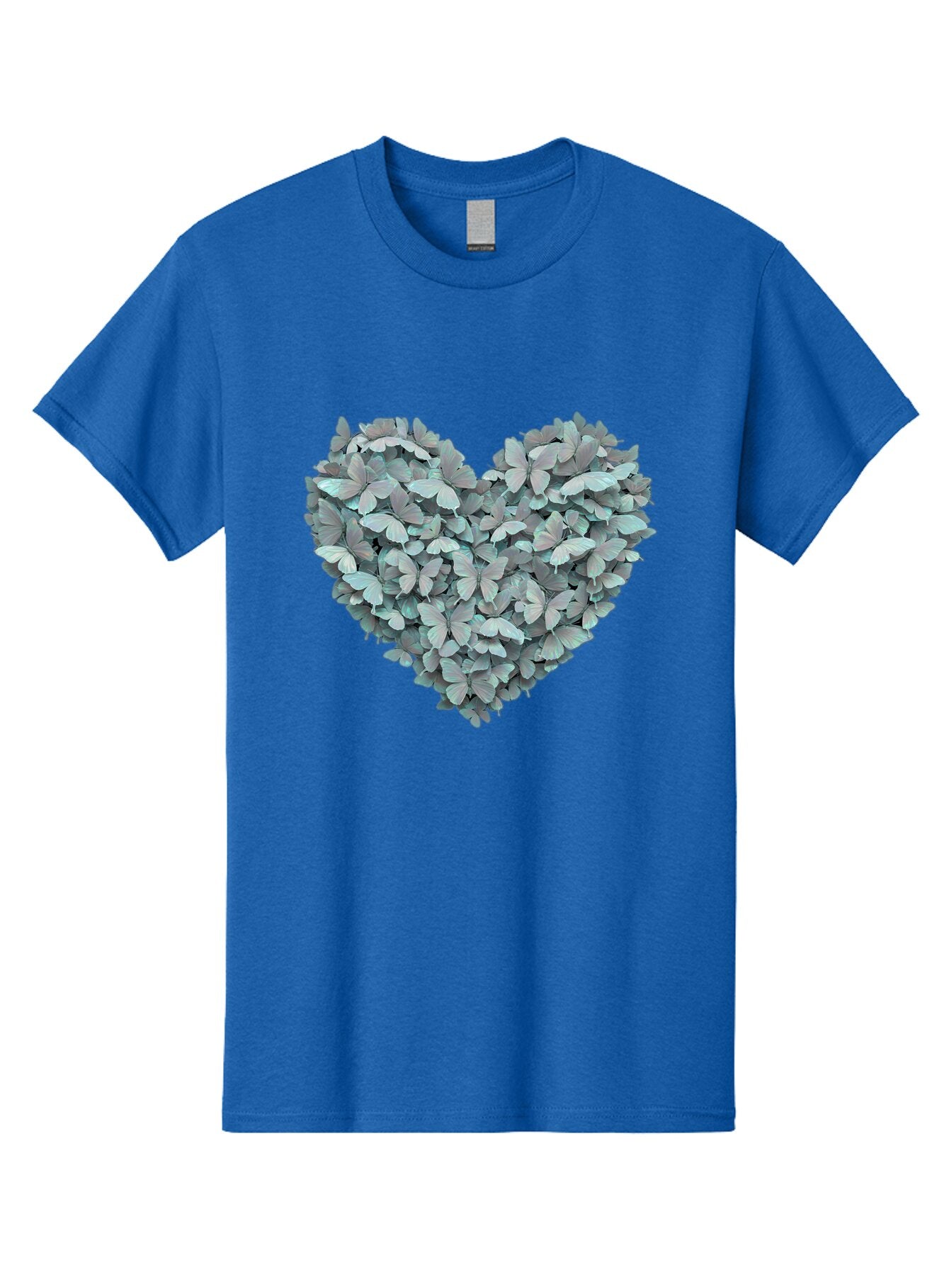 Butterfly-Heart-3 Men'S Graphic Tee, 100% Cotton, Comfortable Casual Summer Wear, Machine Washable, Vintage Camera, Old Camera, Antique Camera, Black Camera, Classic Photography, Photography Equipment, Nostalgic Device, Film Camera, Camera Art Baq428 6