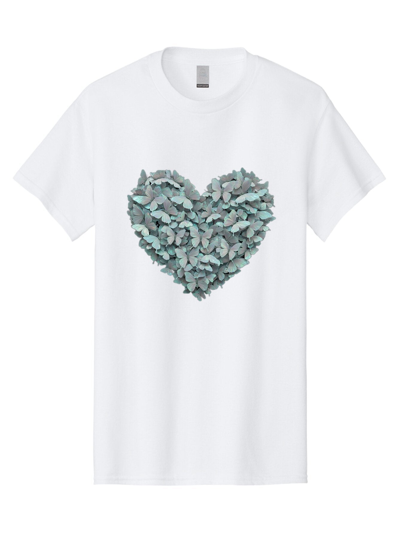 Butterfly-Heart-3 Men'S Graphic Tee, 100% Cotton, Comfortable Casual Summer Wear, Machine Washable, Vintage Camera, Old Camera, Antique Camera, Black Camera, Classic Photography, Photography Equipment, Nostalgic Device, Film Camera, Camera Art Baq428 14