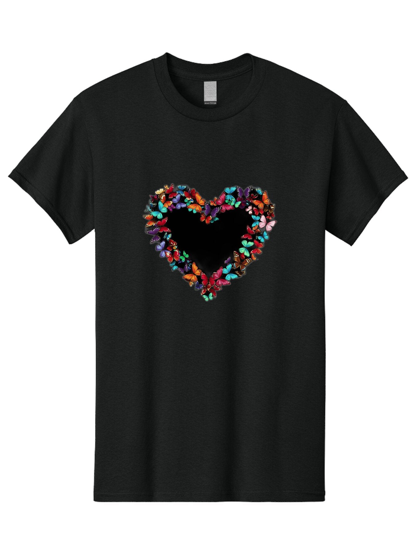 Butterfly-Heart Men'S Graphic Tee, 100% Cotton, Comfortable Casual Summer Wear, Machine Washable, Vintage Camera, Old Camera, Antique Camera, Black Camera, Classic Photography, Photography Equipment, Nostalgic Device, Film Camera, Camera Art Baq429 7