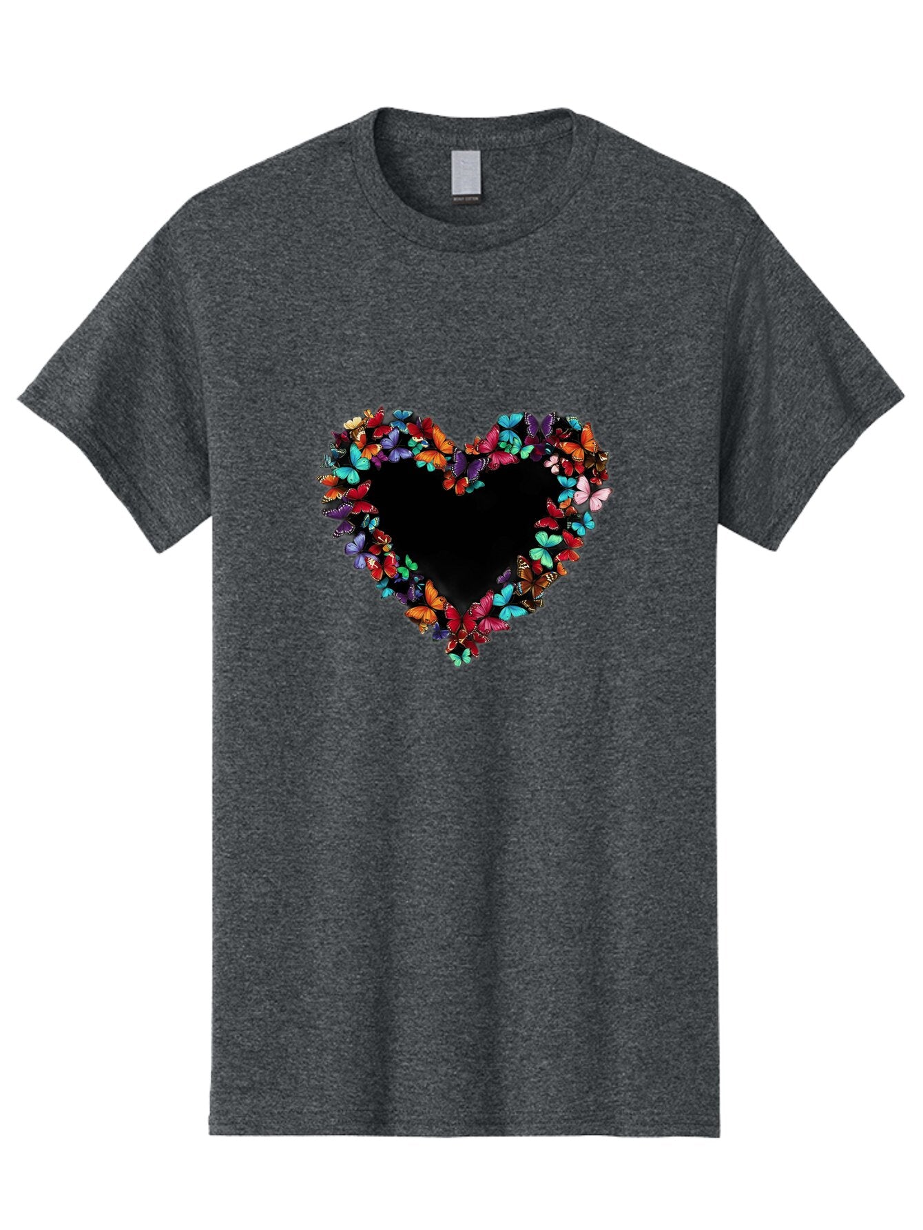 Butterfly-Heart Men'S Graphic Tee, 100% Cotton, Comfortable Casual Summer Wear, Machine Washable, Vintage Camera, Old Camera, Antique Camera, Black Camera, Classic Photography, Photography Equipment, Nostalgic Device, Film Camera, Camera Art Baq429 13