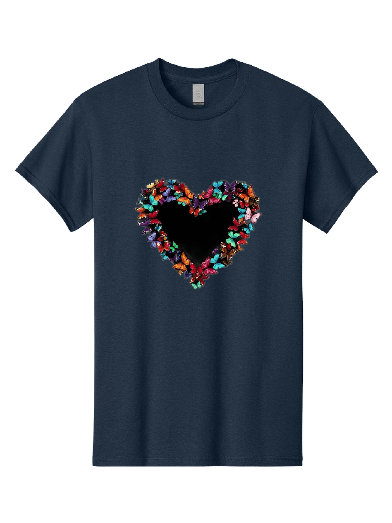 Butterfly-Heart Men'S Graphic Tee, 100% Cotton, Comfortable Casual Summer Wear, Machine Washable, Vintage Camera, Old Camera, Antique Camera, Black Camera, Classic Photography, Photography Equipment, Nostalgic Device, Film Camera, Camera Art Baq429 14