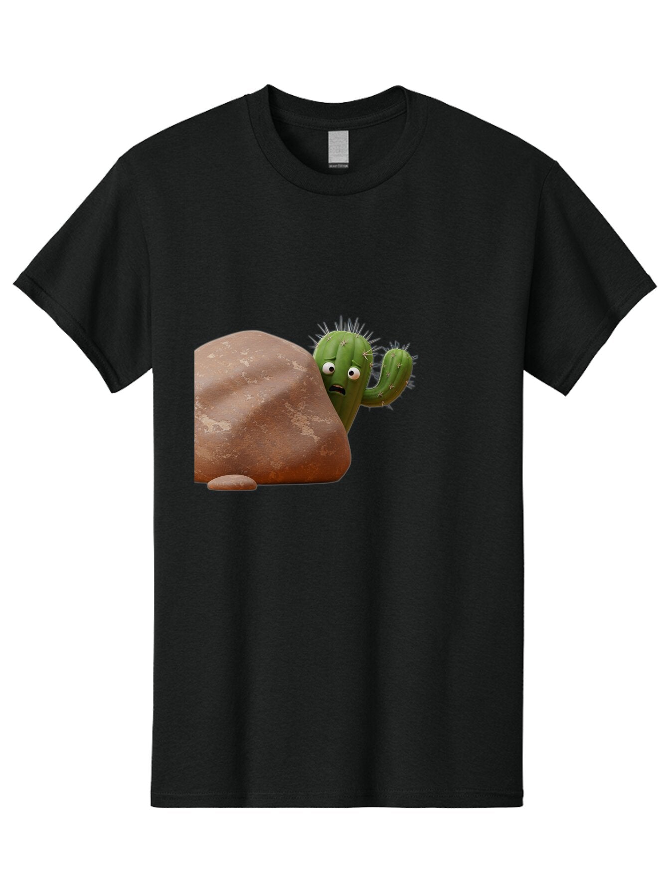 Cactus-1 Men'S Graphic Tee, 100% Cotton, Comfortable Casual Summer Wear, Machine Washable, Vintage Camera, Old Camera, Antique Camera, Black Camera, Classic Photography, Photography Equipment, Nostalgic Device, Film Camera, Camera Art Baq430 9